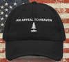 Distressed Black & White An Appeal To Heaven Embroidered Dad Hat