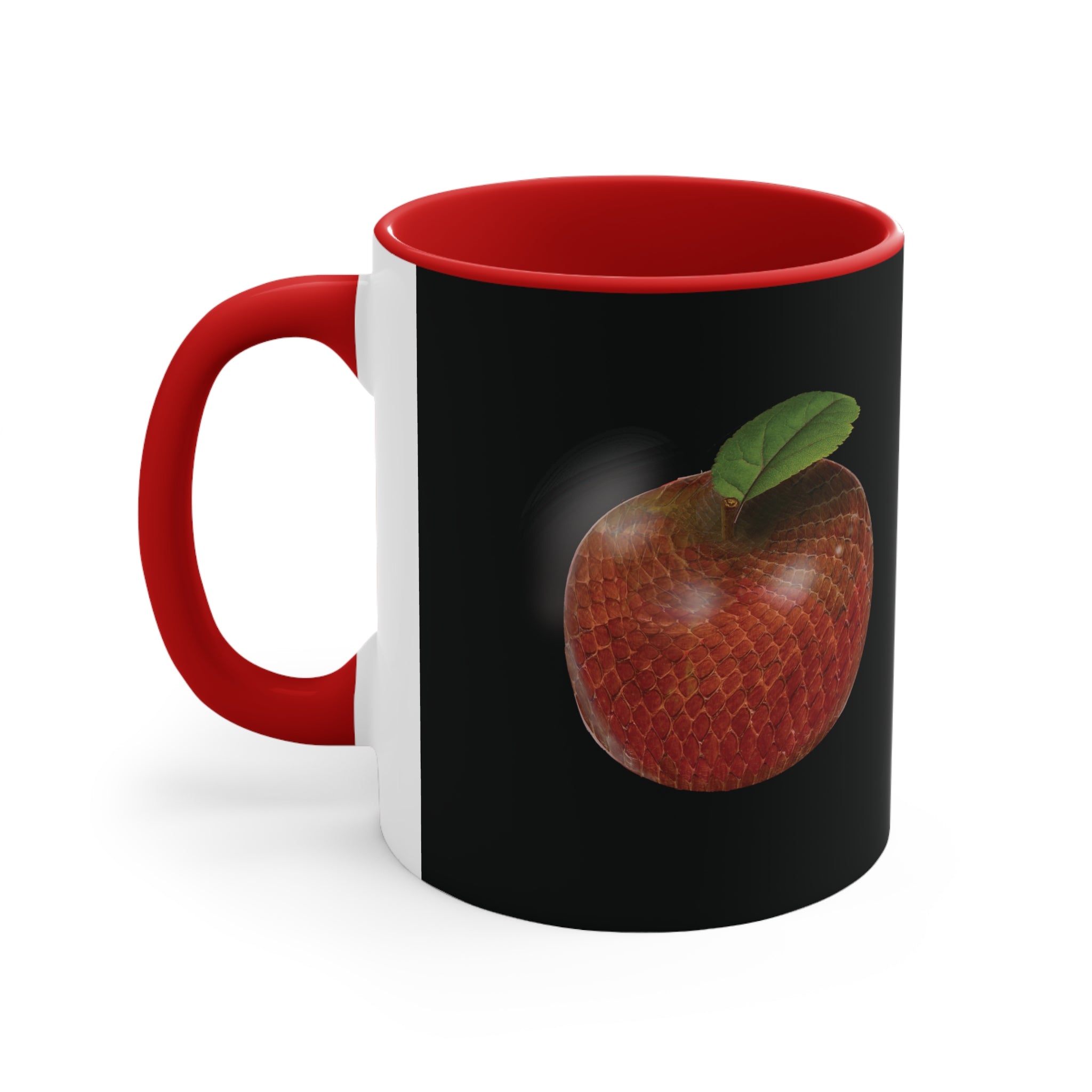 The Adam and Eve Apple: Original Sin Series Accent Coffee Mug, 11oz