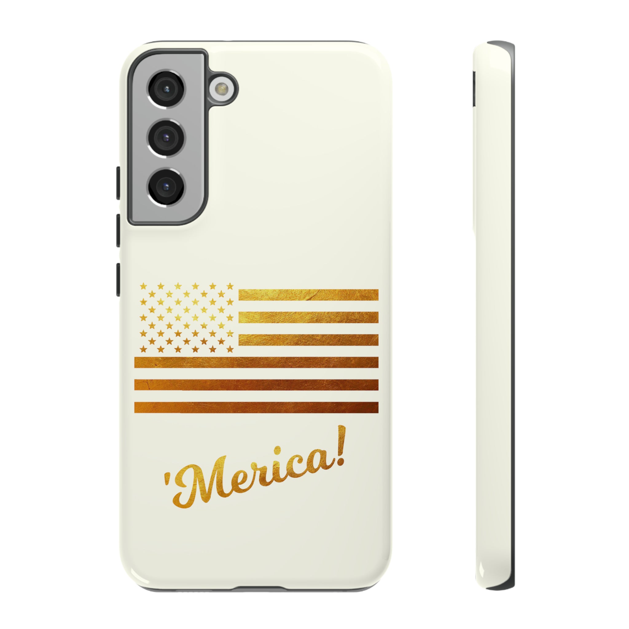 The Ultimate 'Merica and American Flag in Gold Leaf Limited Edition Tough Cases