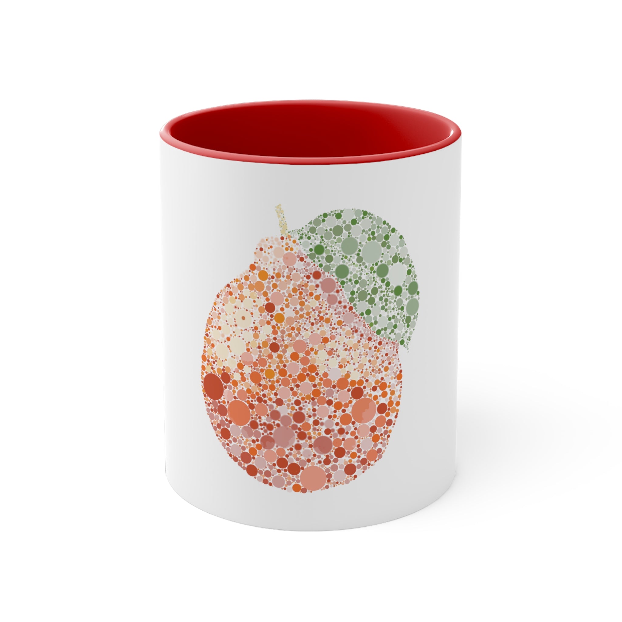 Ishihara Tangelo Fruit Abstract Artwork  Accent Coffee Mug, 11oz