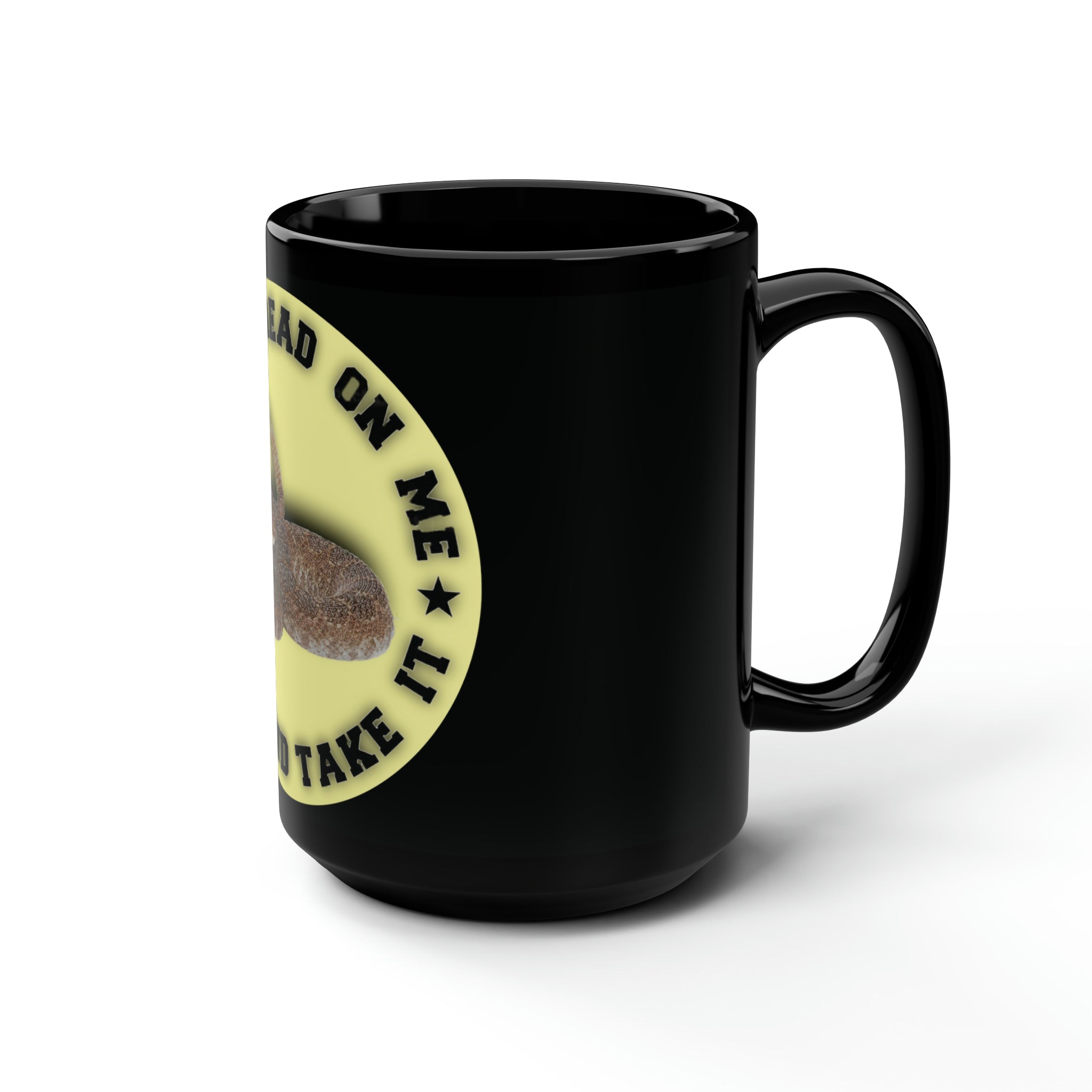 Don't Tread on Me Gadsden Flag Accent Coffee Mug, 15oz