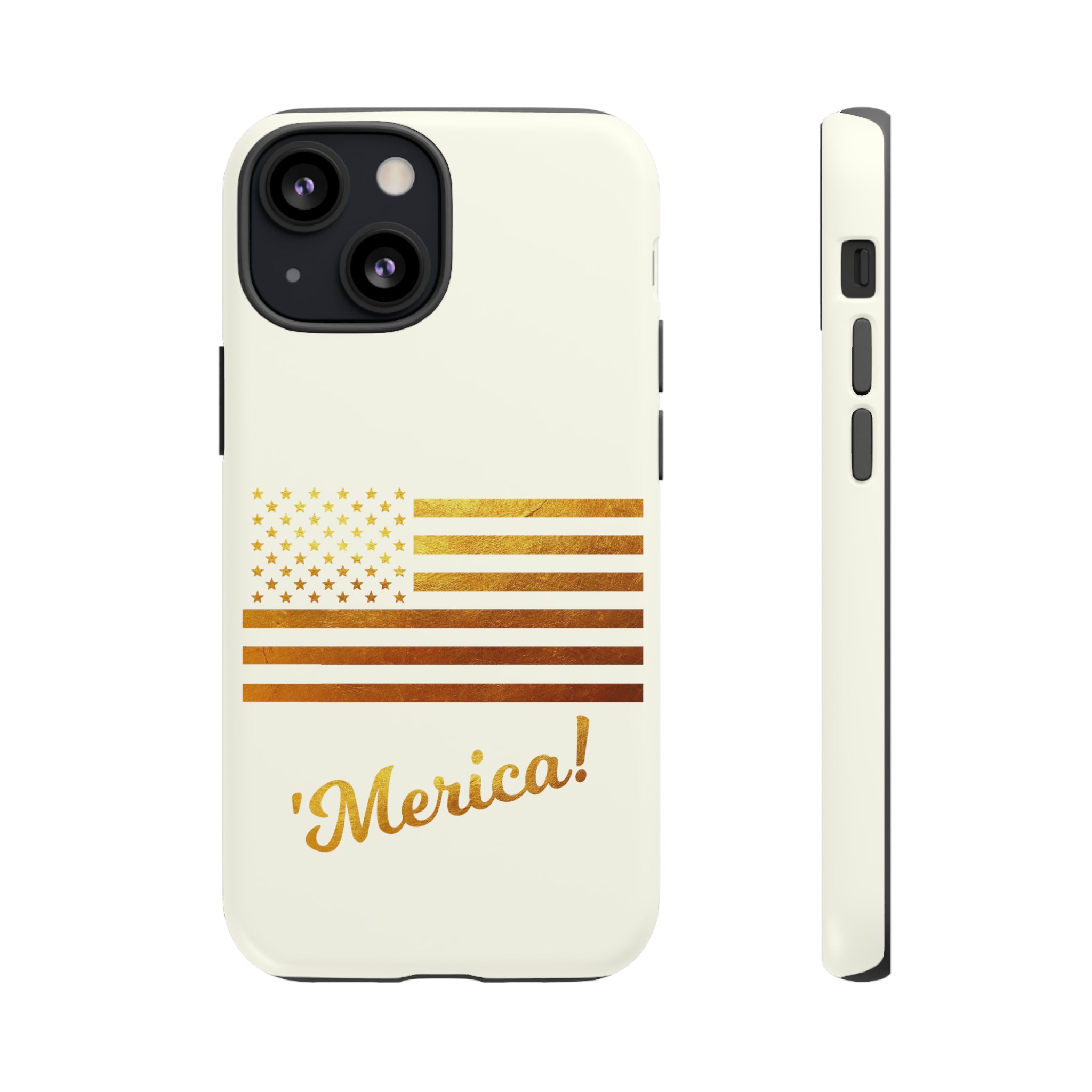 The Ultimate 'Merica and American Flag in Gold Leaf Limited Edition Tough Cases