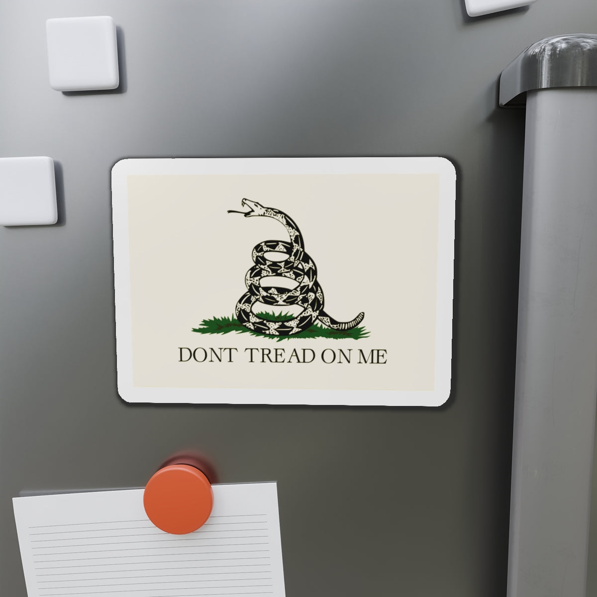 Gadsden Flag "Dont Tread on Me" Die-Cut Magnets