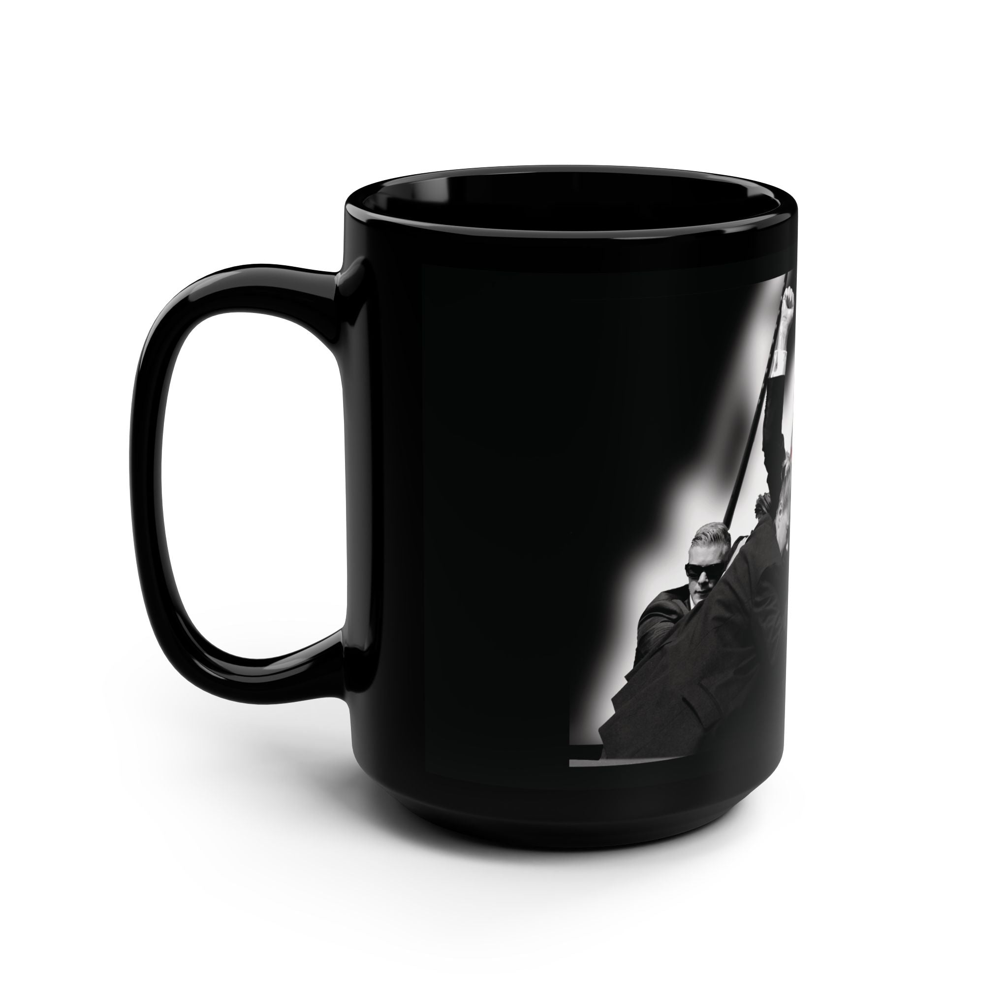 A commemorative Trump 2024 Fight! Accent Coffee Mug, 15oz mug