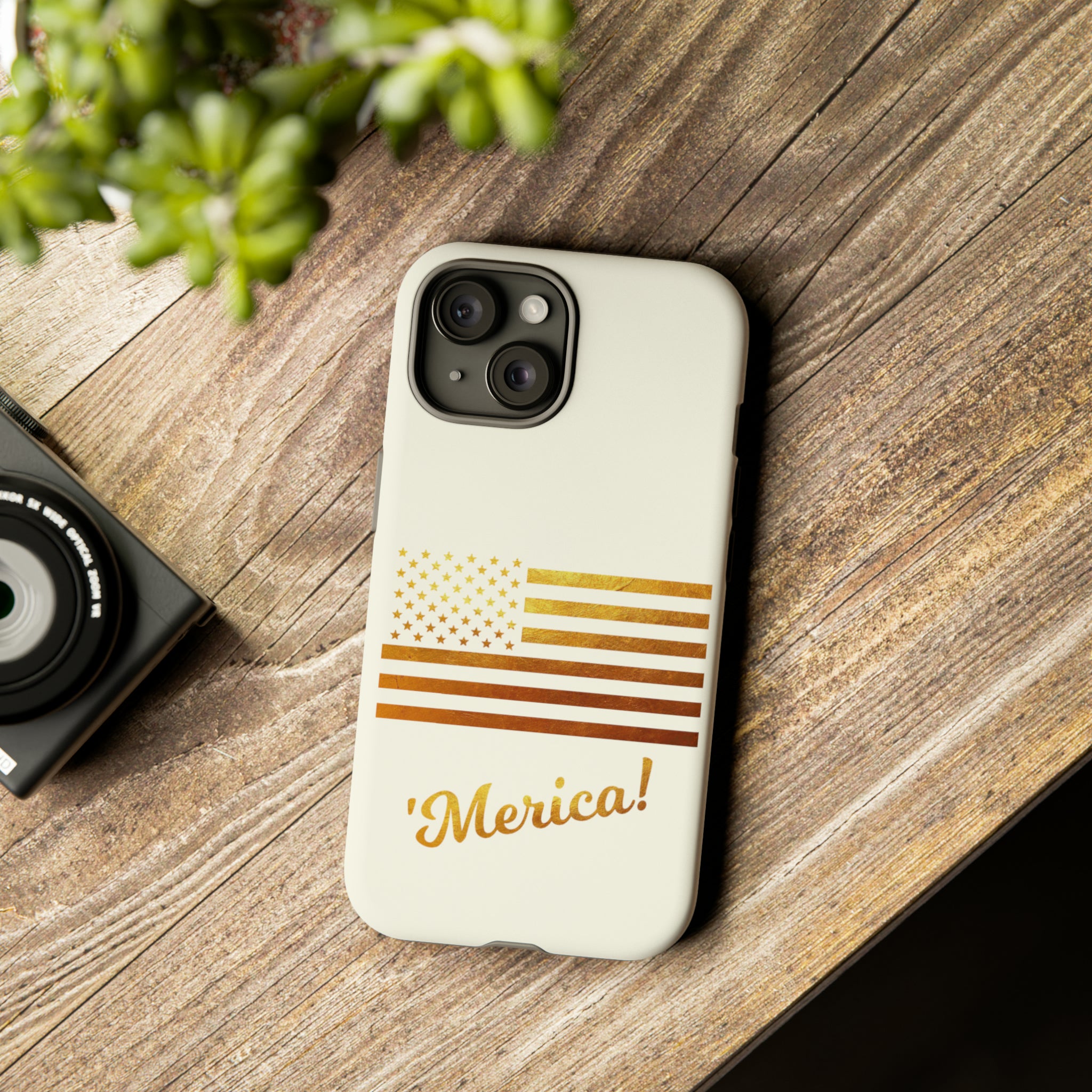 The Ultimate 'Merica and American Flag in Gold Leaf Limited Edition Tough Cases