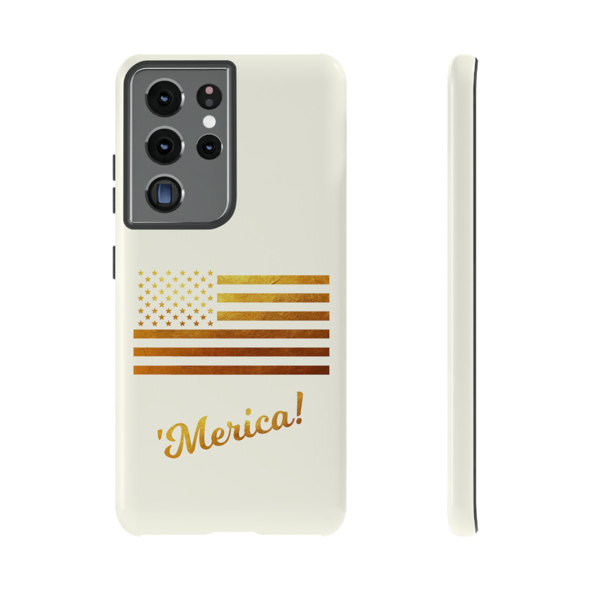 The Ultimate 'Merica and American Flag in Gold Leaf Limited Edition Tough Cases