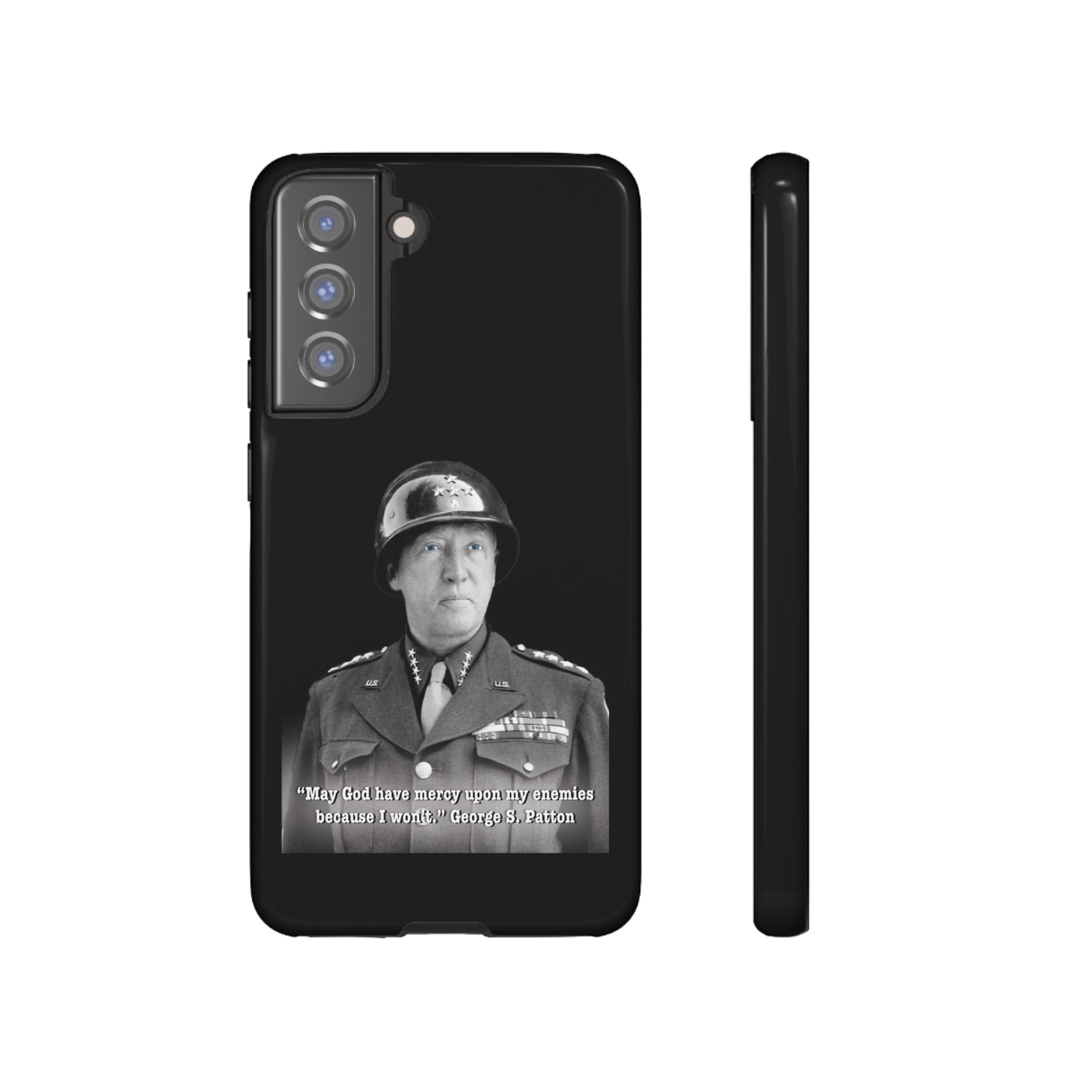 George S. Patton Jr. Tough Cases Black & White