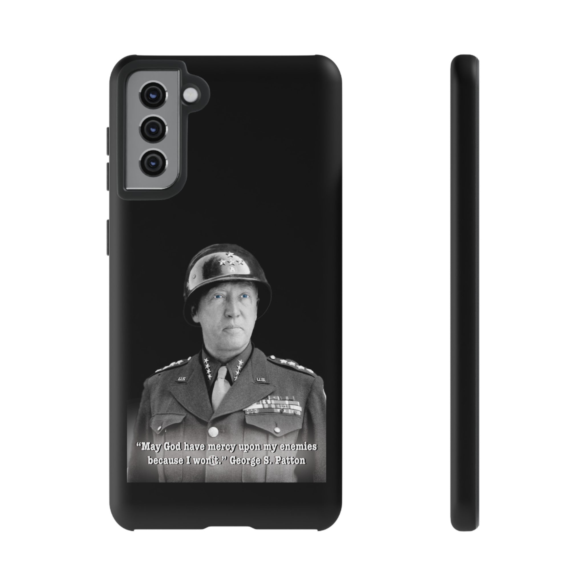 George S. Patton Jr. Tough Cases Black & White