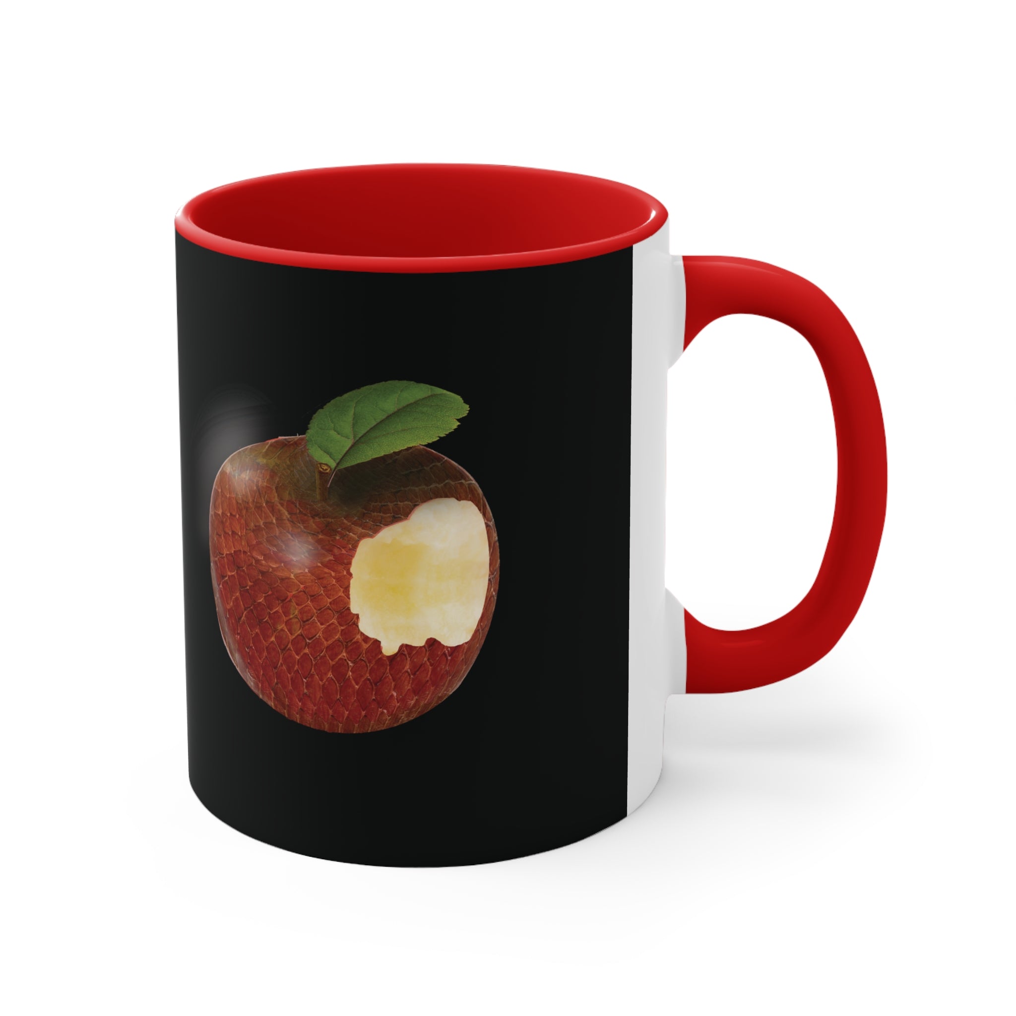 The Adam and Eve Apple: Original Sin Series Accent Coffee Mug, 11oz