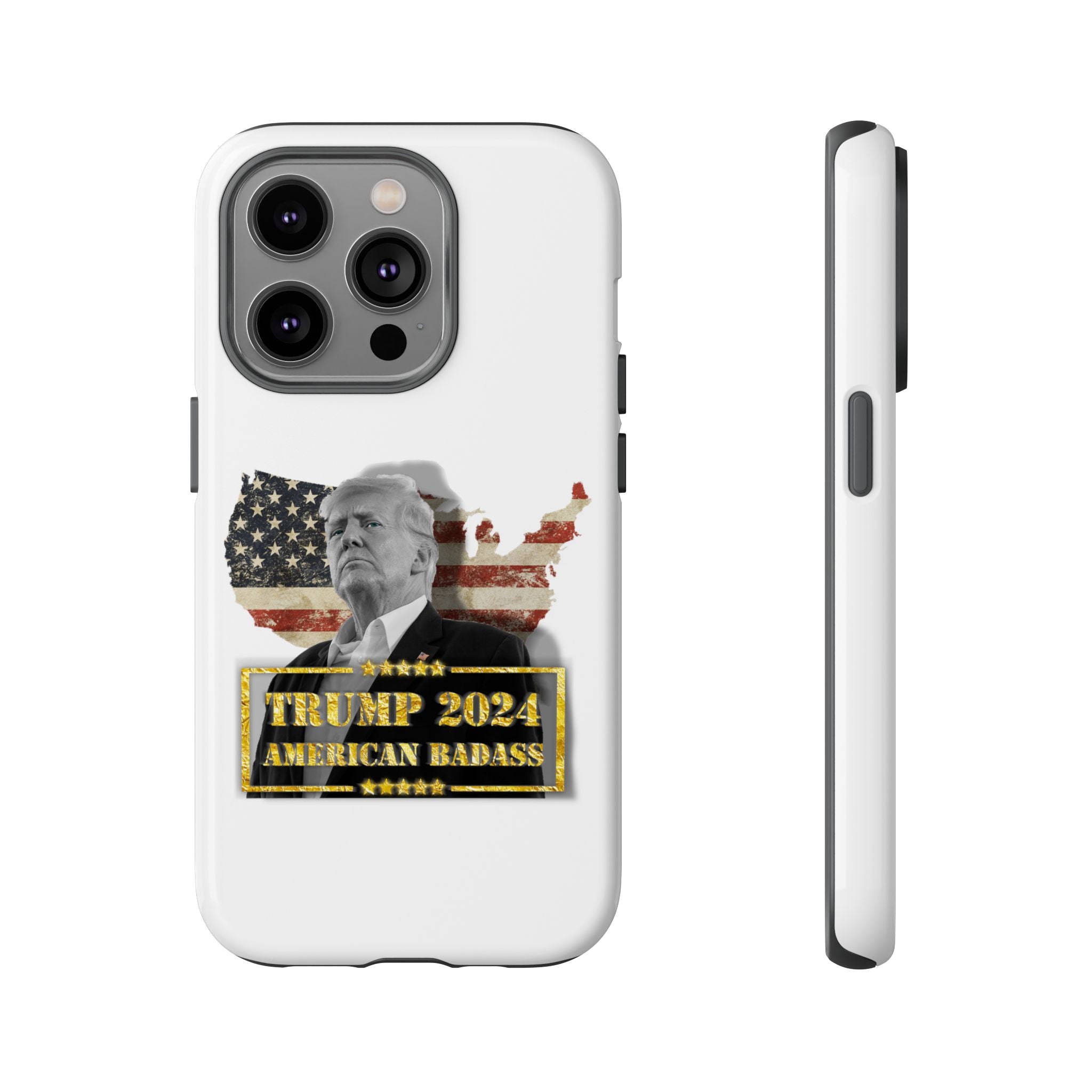 Trump 2024 American Badass Tough Case