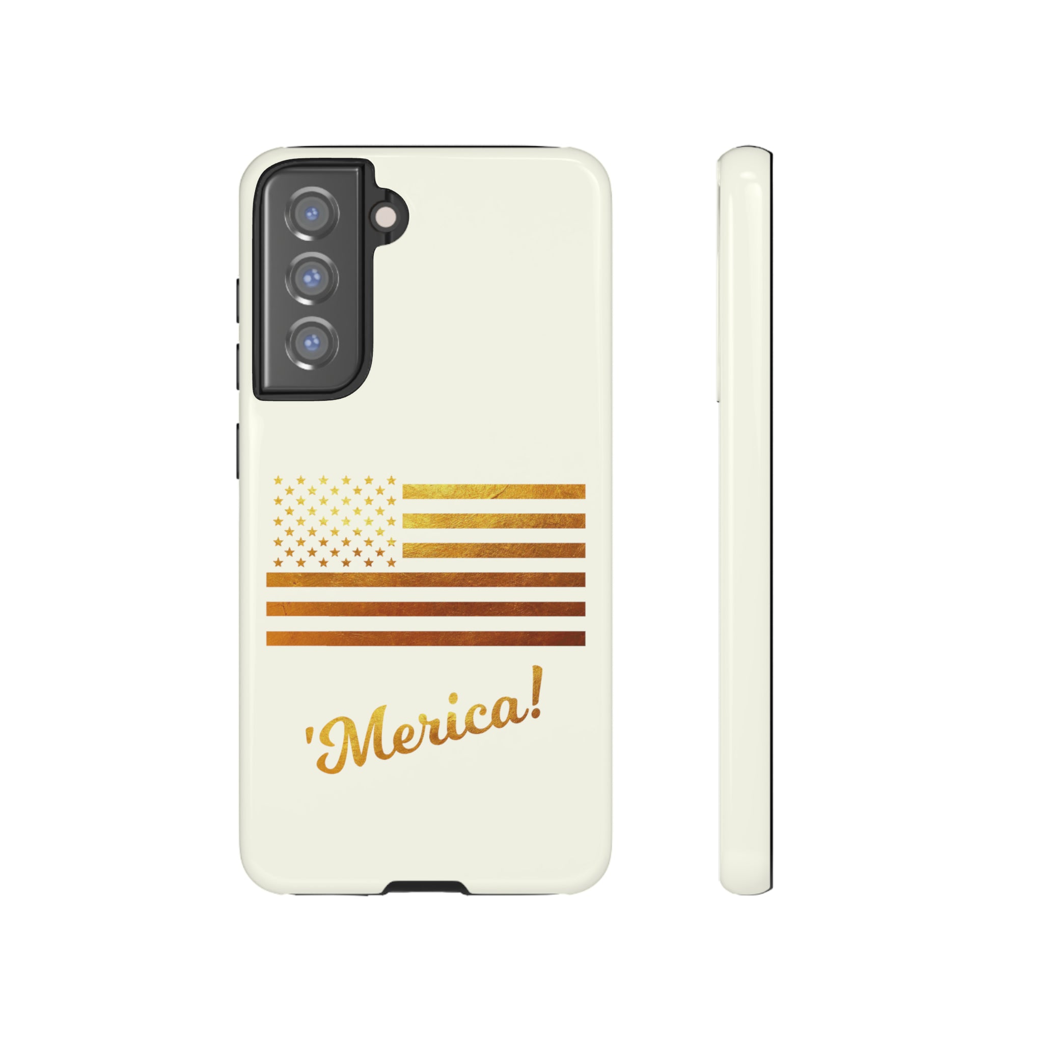 The Ultimate 'Merica and American Flag in Gold Leaf Limited Edition Tough Cases