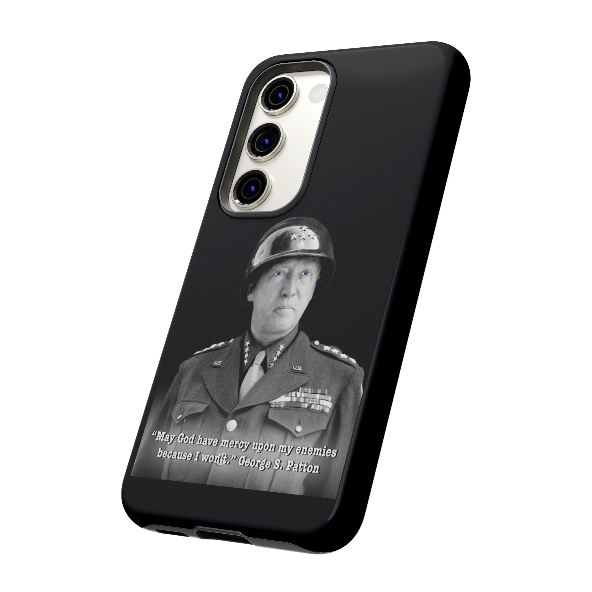 George S. Patton Jr. Tough Cases Black & White