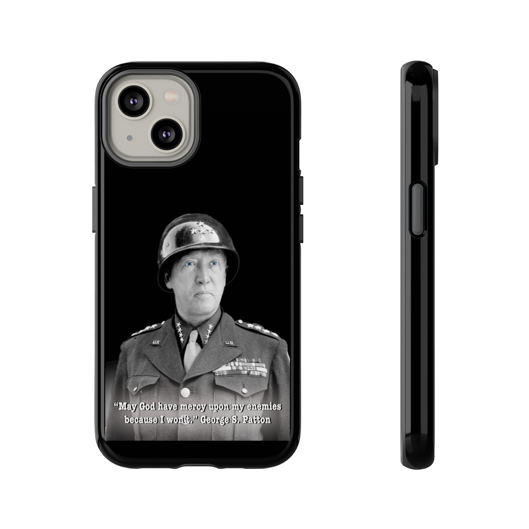 George S. Patton Jr. Tough Cases Black & White