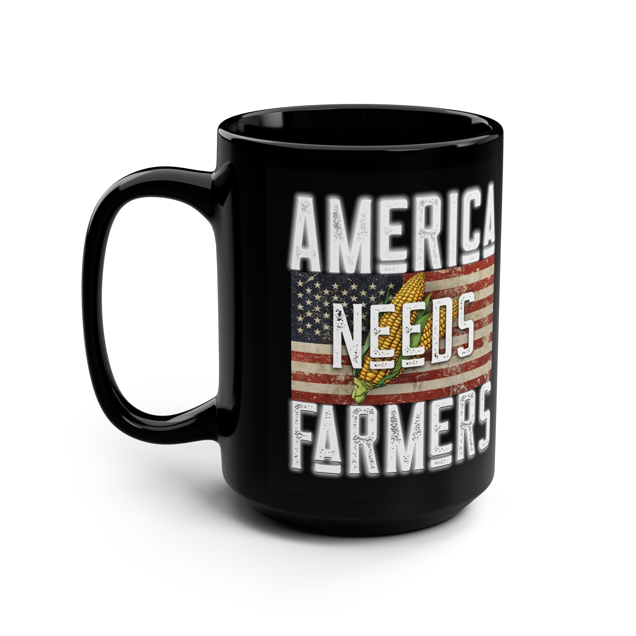 America NEEDS Farmers Accent Coffee Mug, 15oz mug