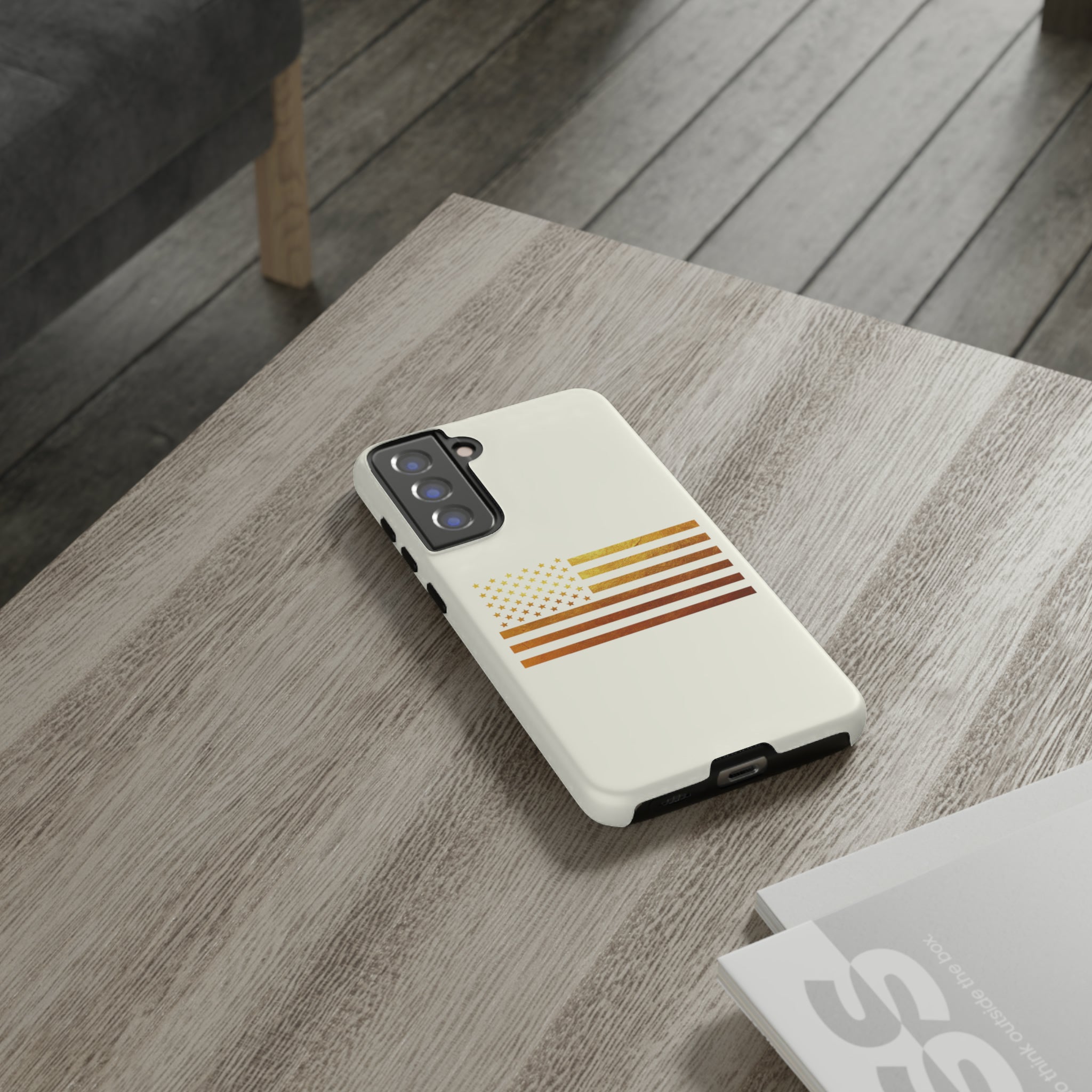 The Ultimate Gold Leaf American Flag Limited Edition Tough Cases