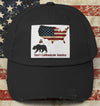 Don't Californicate America Unisex Distressed Cap