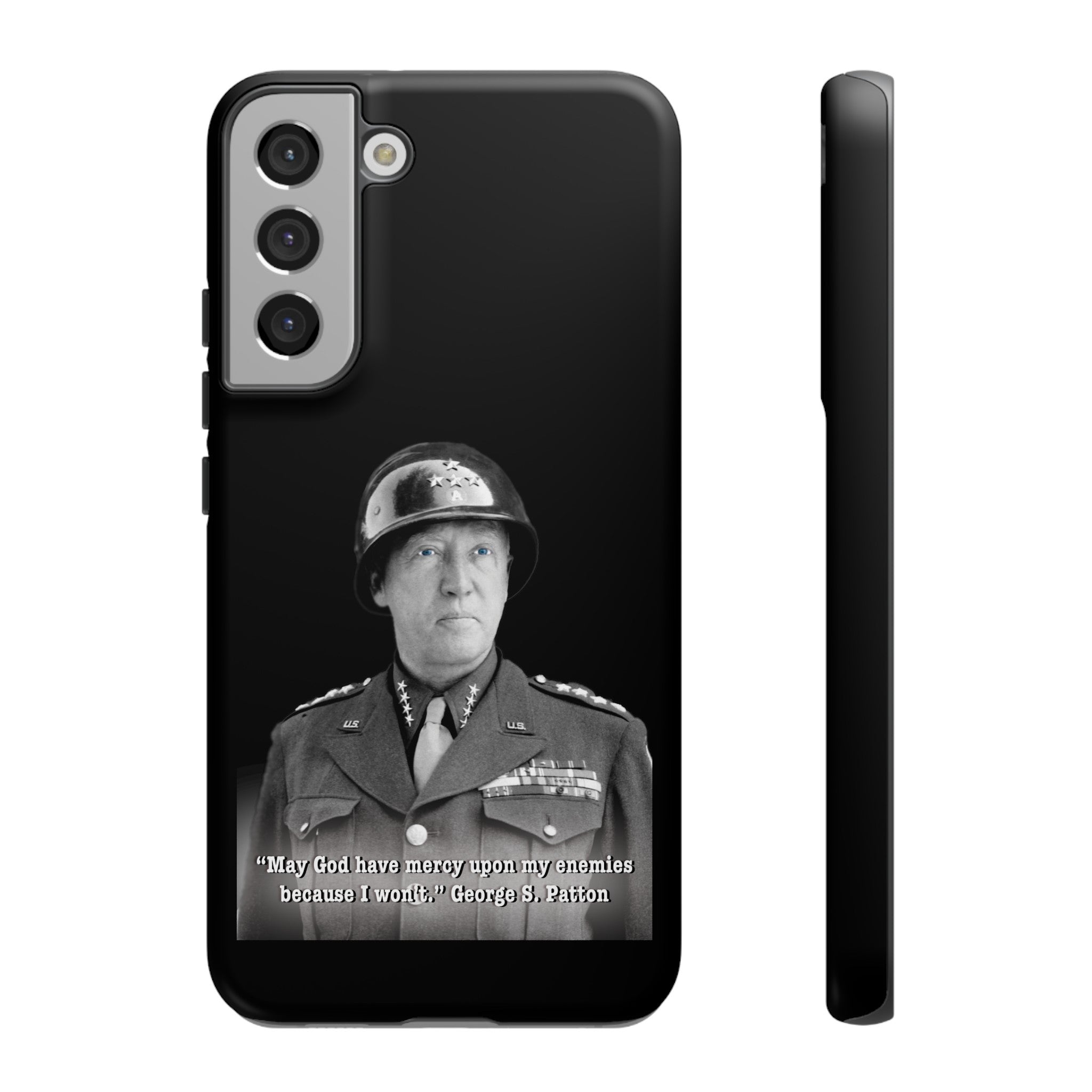 George S. Patton Jr. Tough Cases Black & White