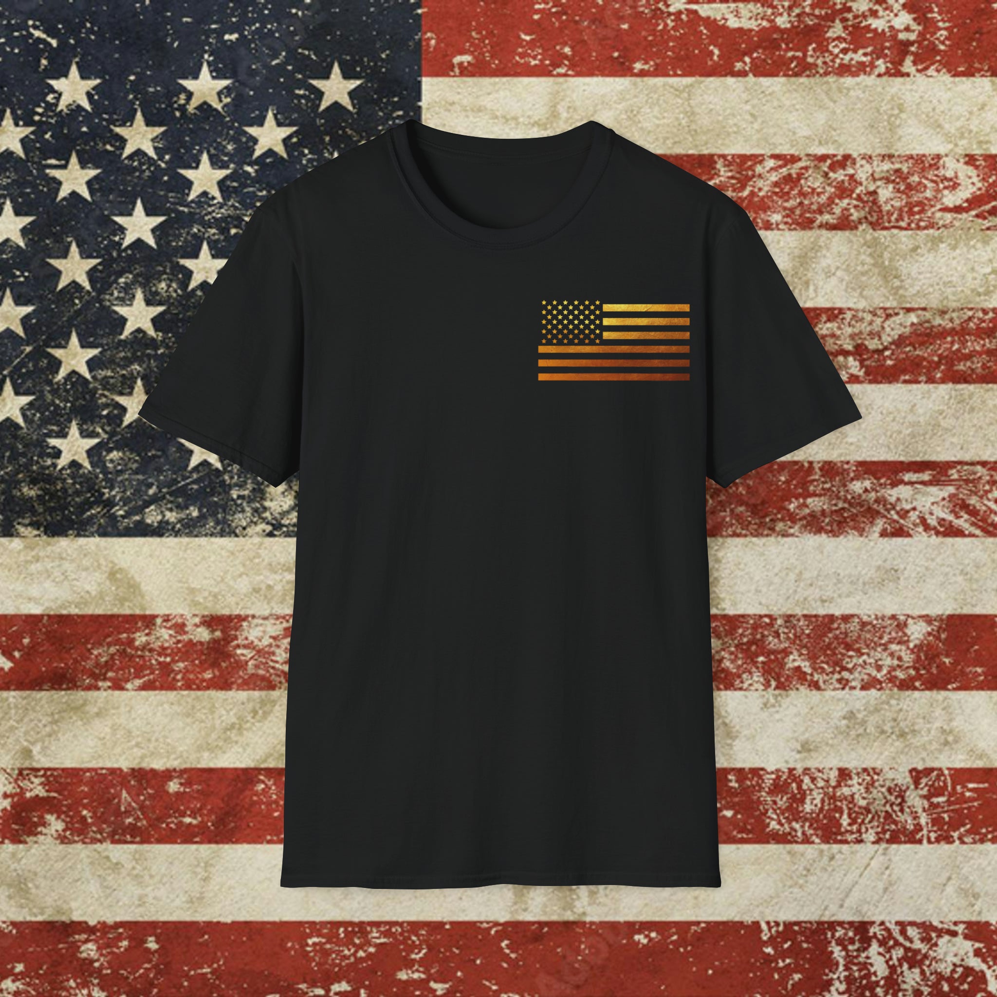 Ultimate MAGA T-Shirt - Gold Leaf Edition