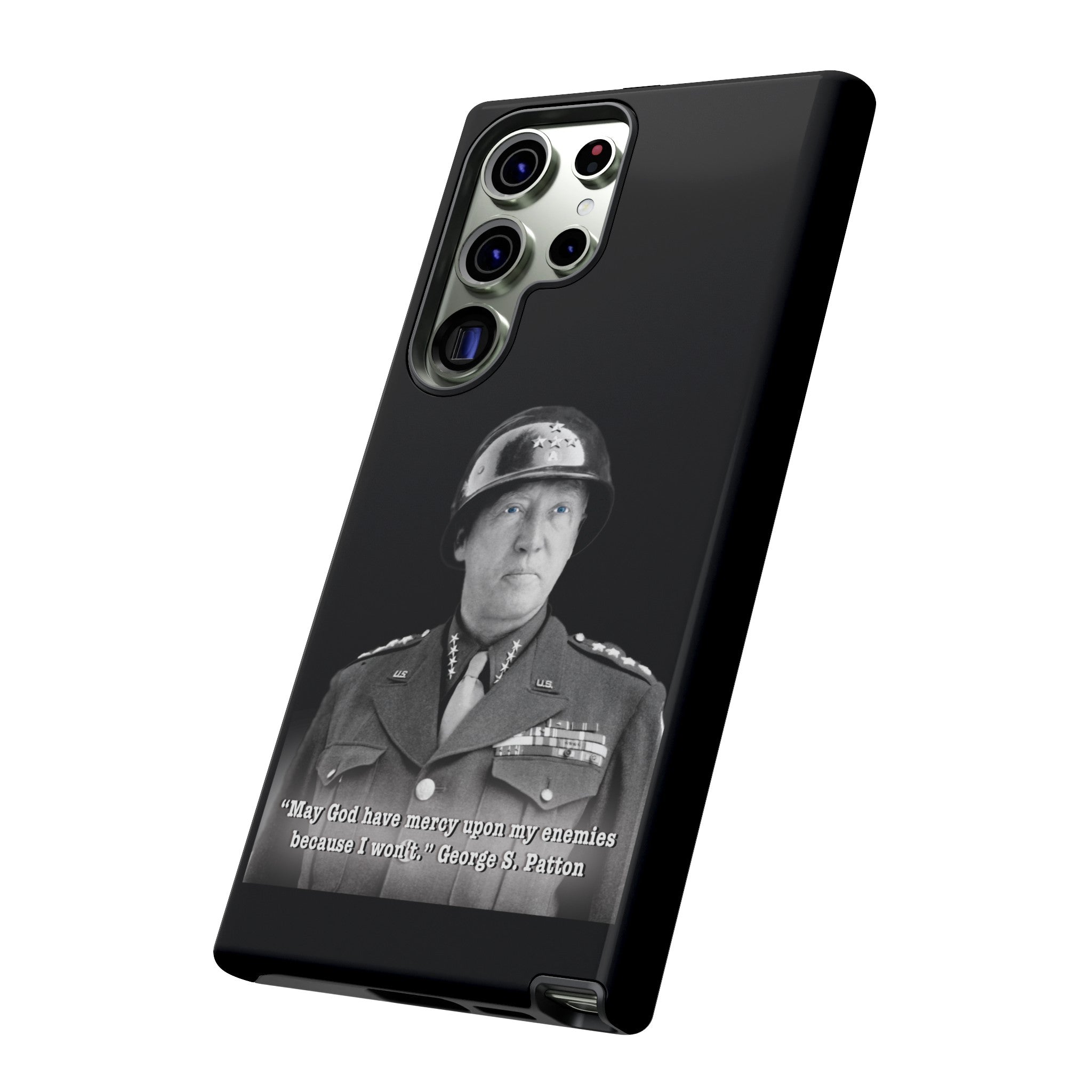 George S. Patton Jr. Tough Cases Black & White