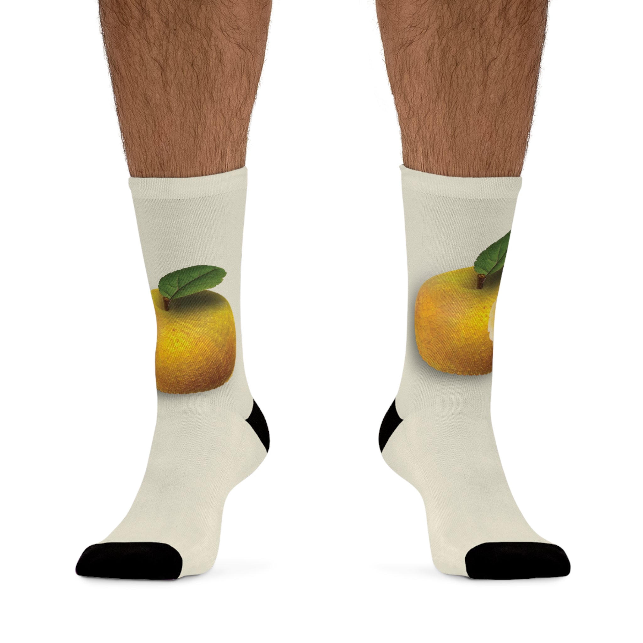 The Adam and Eve Apple: Original Sin Series Recycled Poly Socks