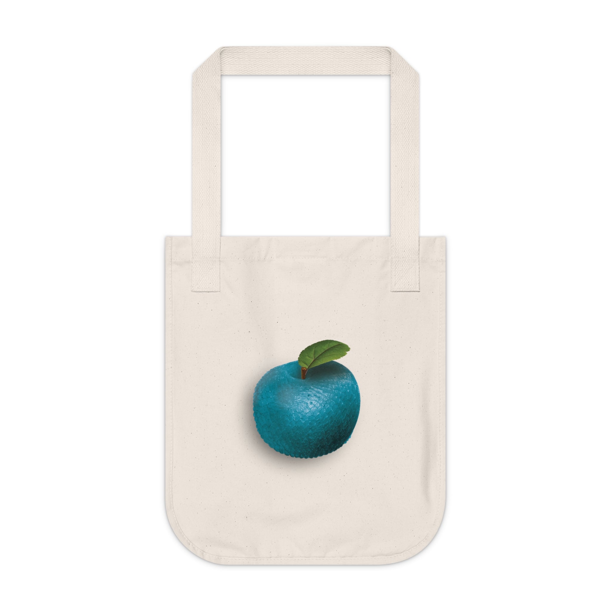 The Adam and Eve Apple: Original Sin Series Organic Cotton Canvas Tote Bag