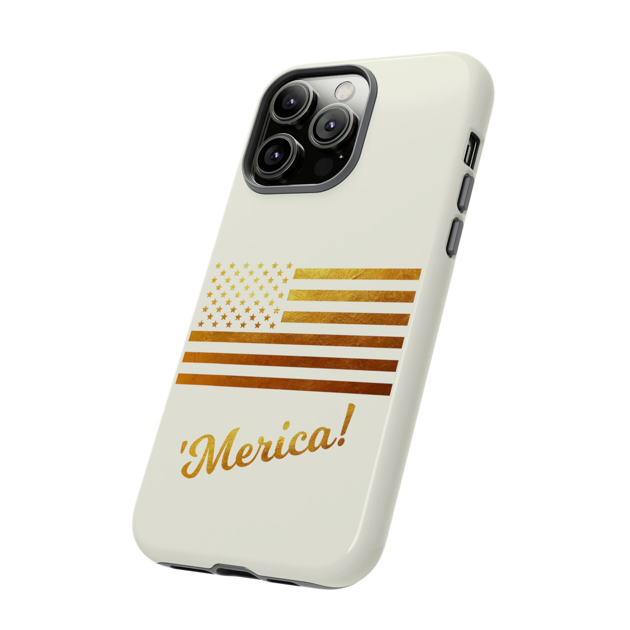 The Ultimate 'Merica and American Flag in Gold Leaf Limited Edition Tough Cases