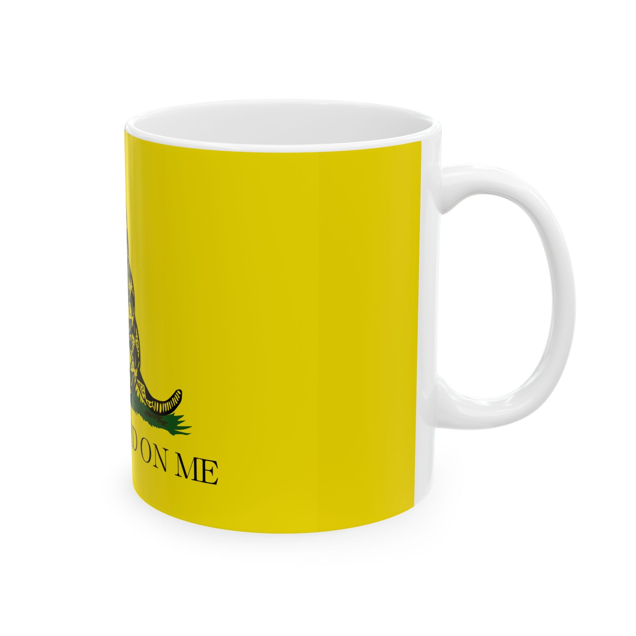 Gadsden flag "Dont Tread on Me" Ceramic Mug, (11oz, 15oz)