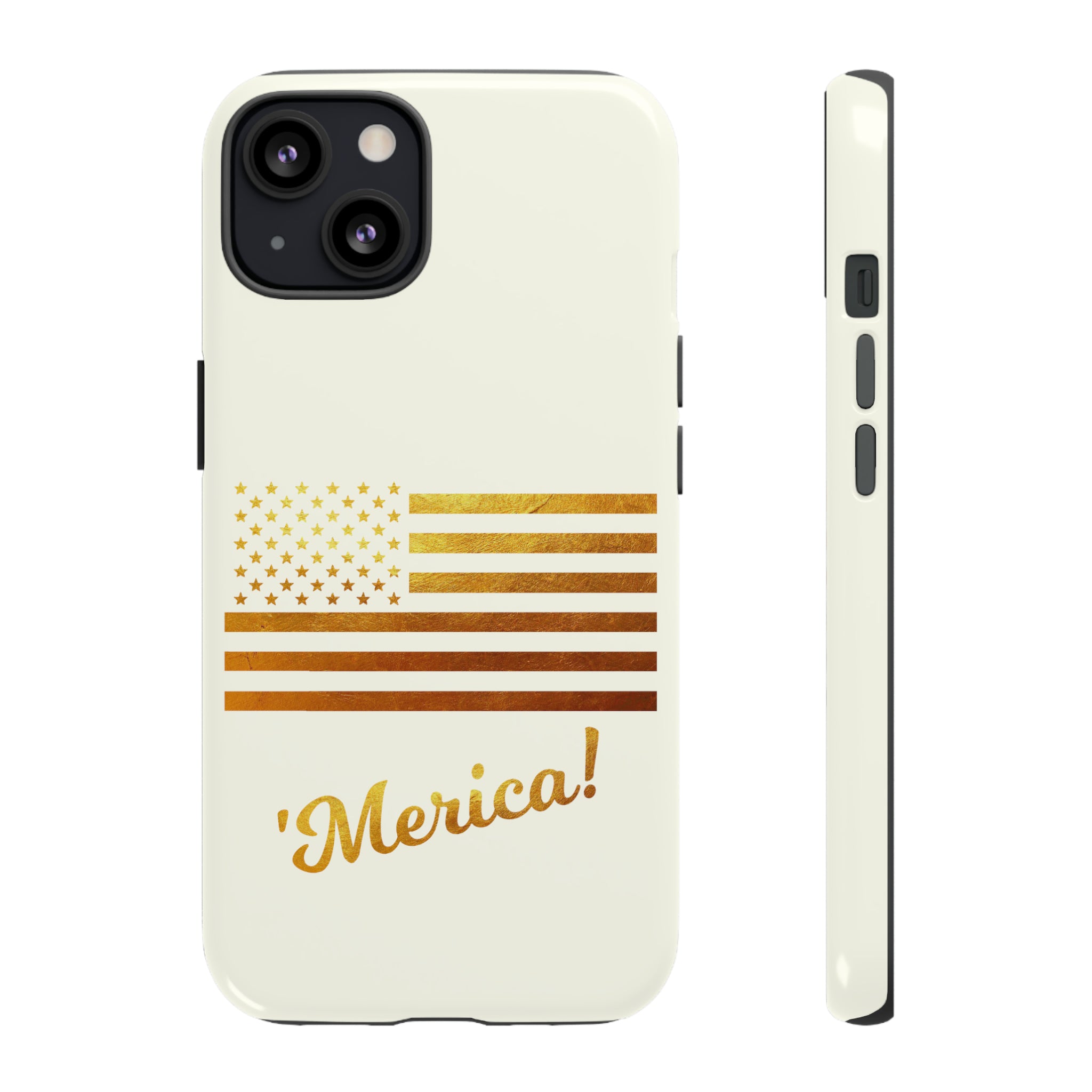 The Ultimate 'Merica and American Flag in Gold Leaf Limited Edition Tough Cases