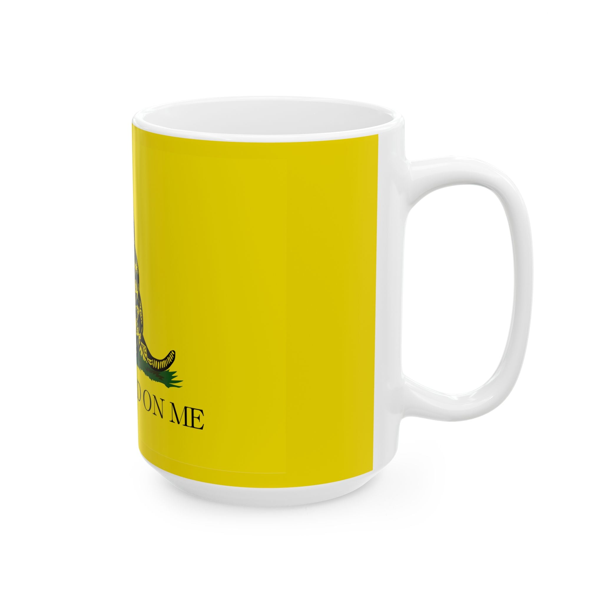 Gadsden flag "Dont Tread on Me" Ceramic Mug, (11oz, 15oz)