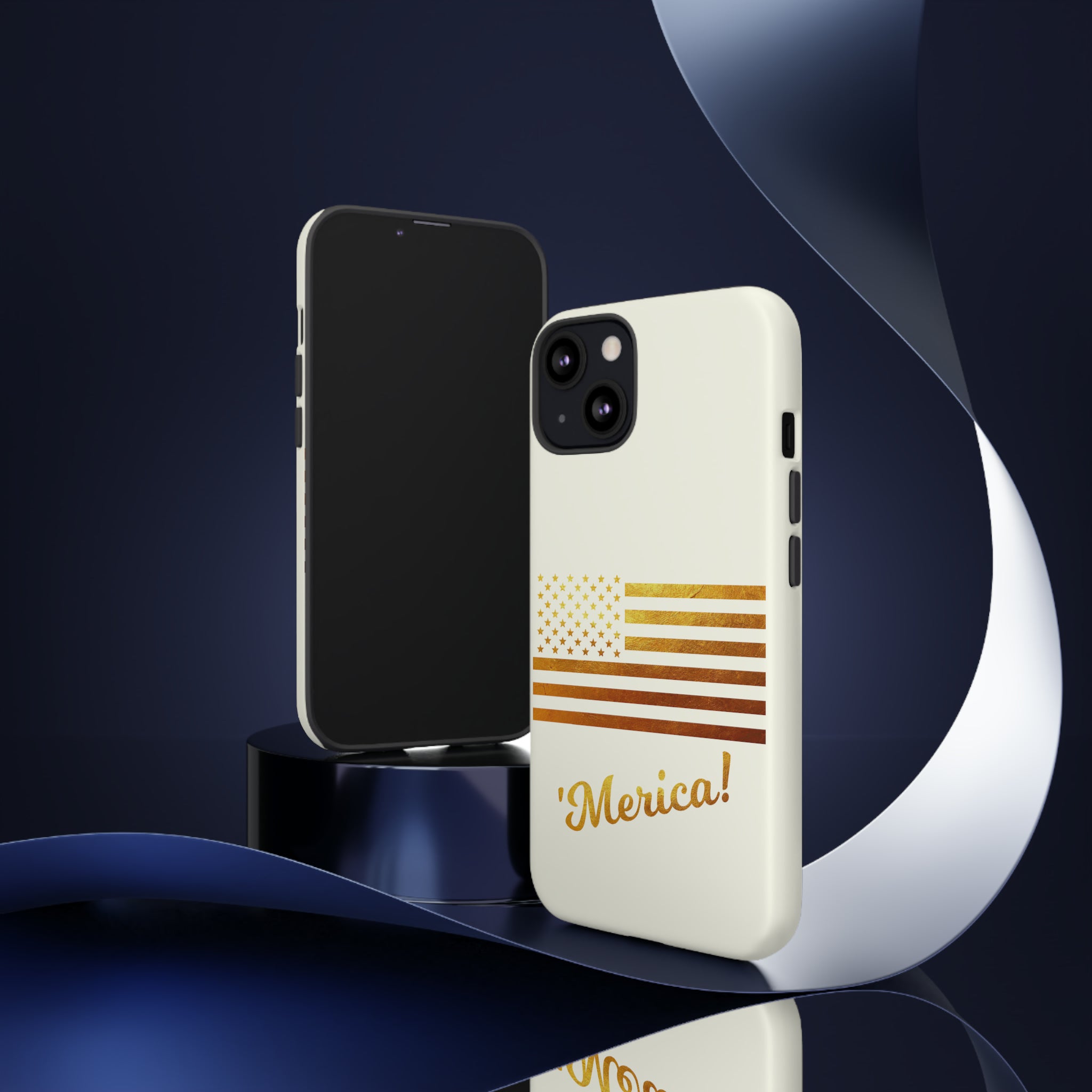 The Ultimate 'Merica and American Flag in Gold Leaf Limited Edition Tough Cases