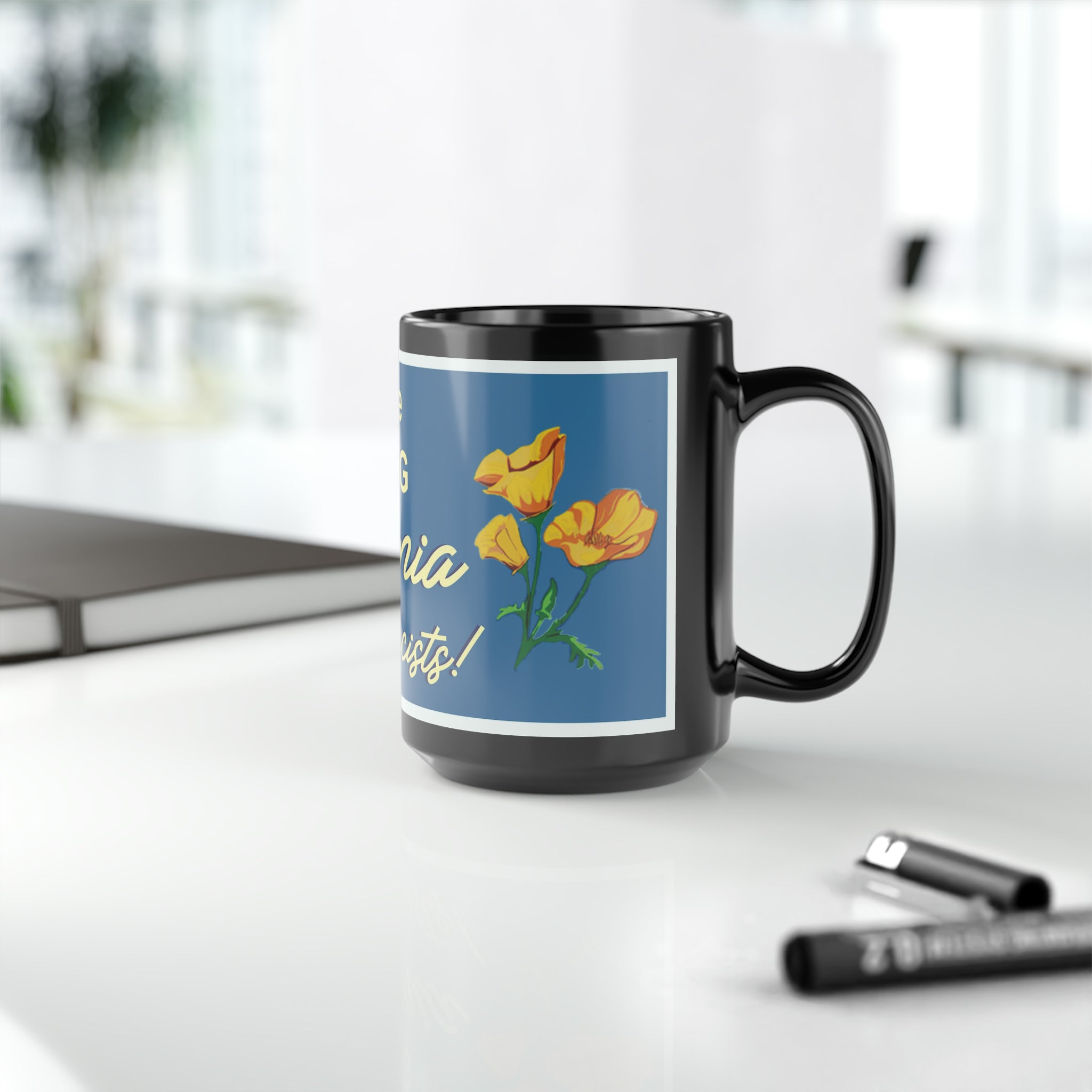 Funny California Exodus Accent Coffee Mug, 15oz