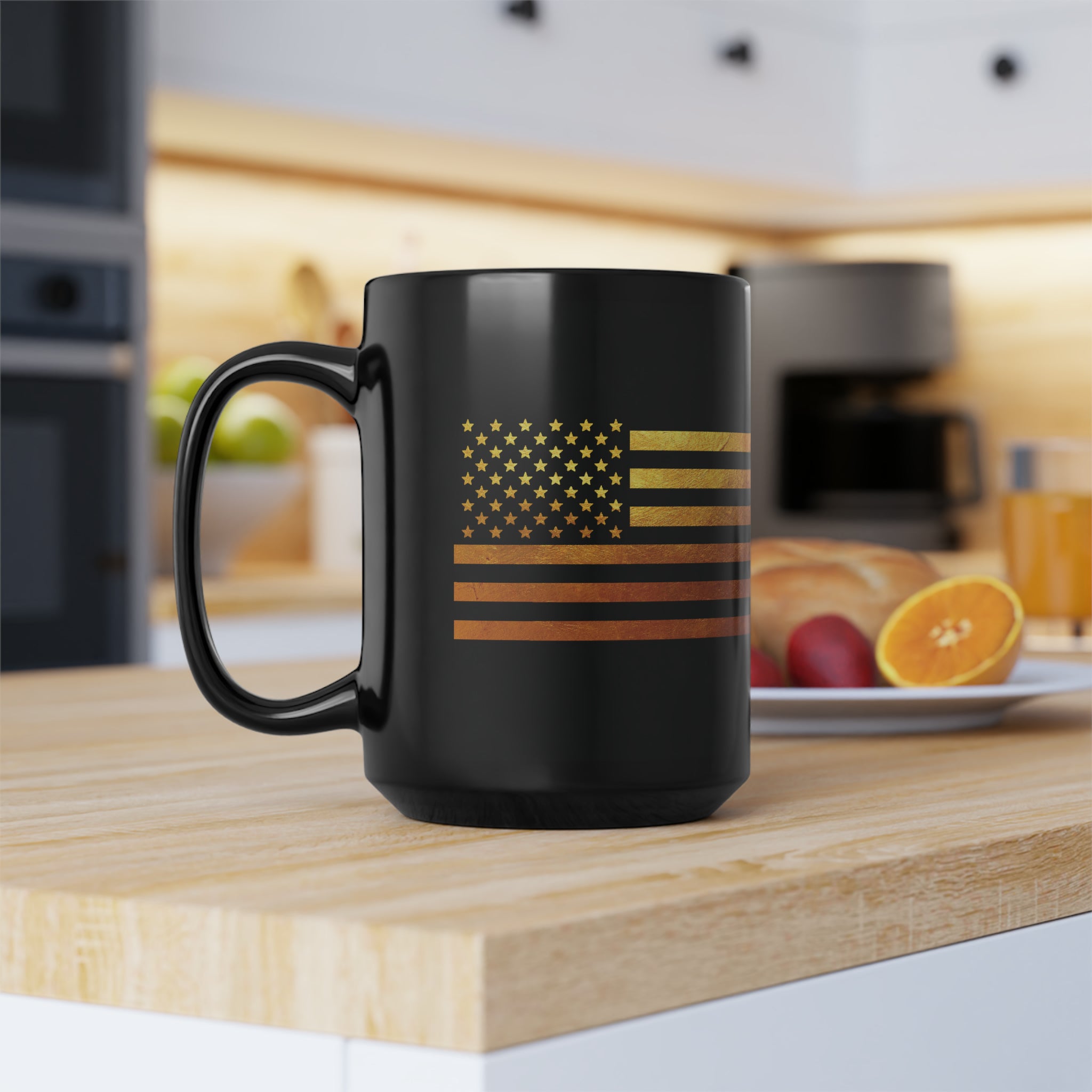 The Ultimate 'Merica! Limited Edition Gold Leaf Accent Coffee Mug, 15oz