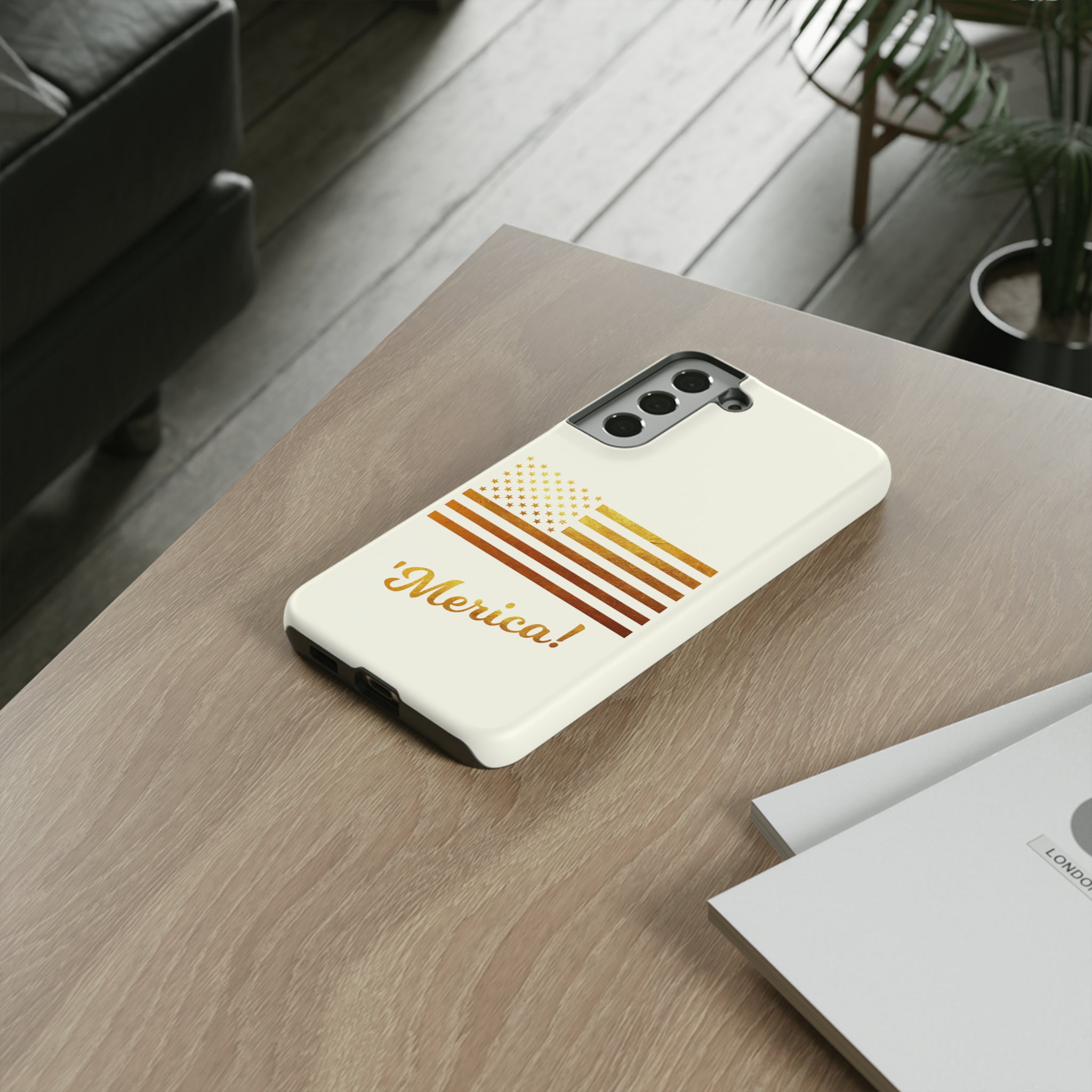 The Ultimate 'Merica and American Flag in Gold Leaf Limited Edition Tough Cases