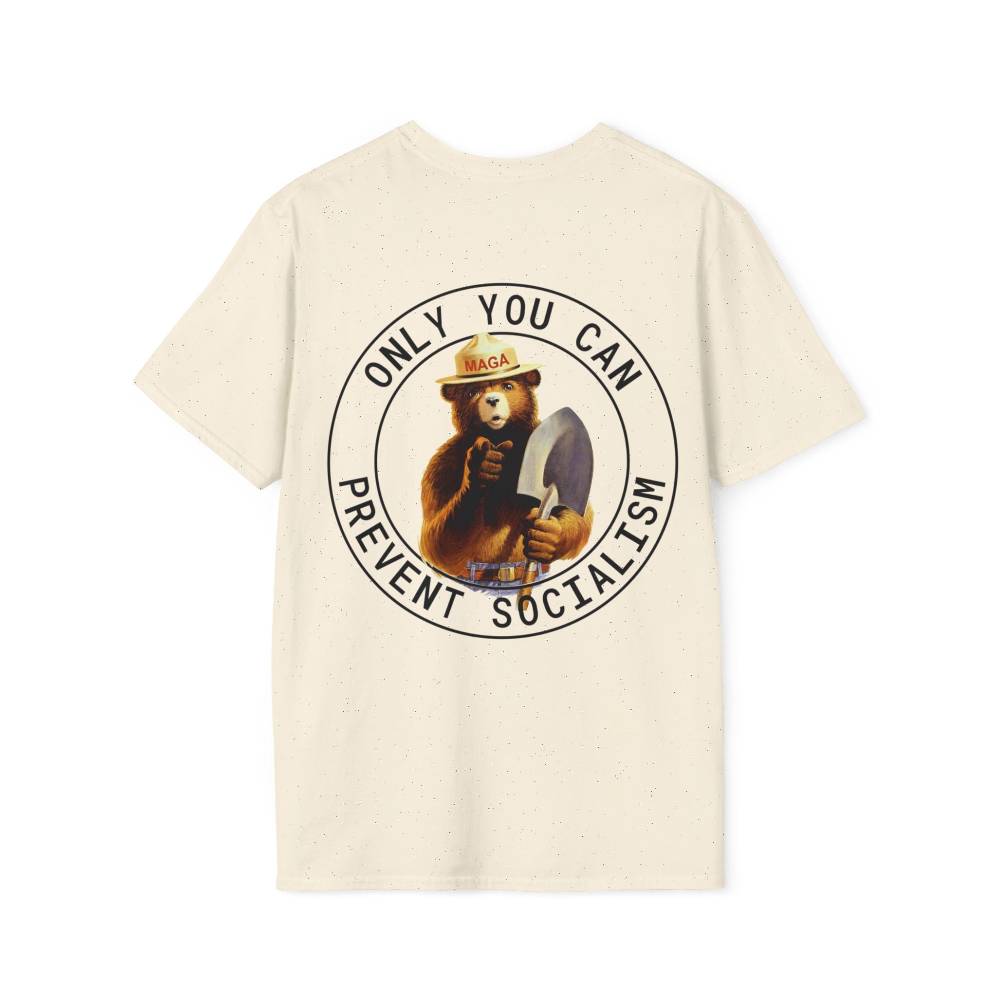 Smokey Bear Only You Can Prevent Socialism MAGA T Shirt