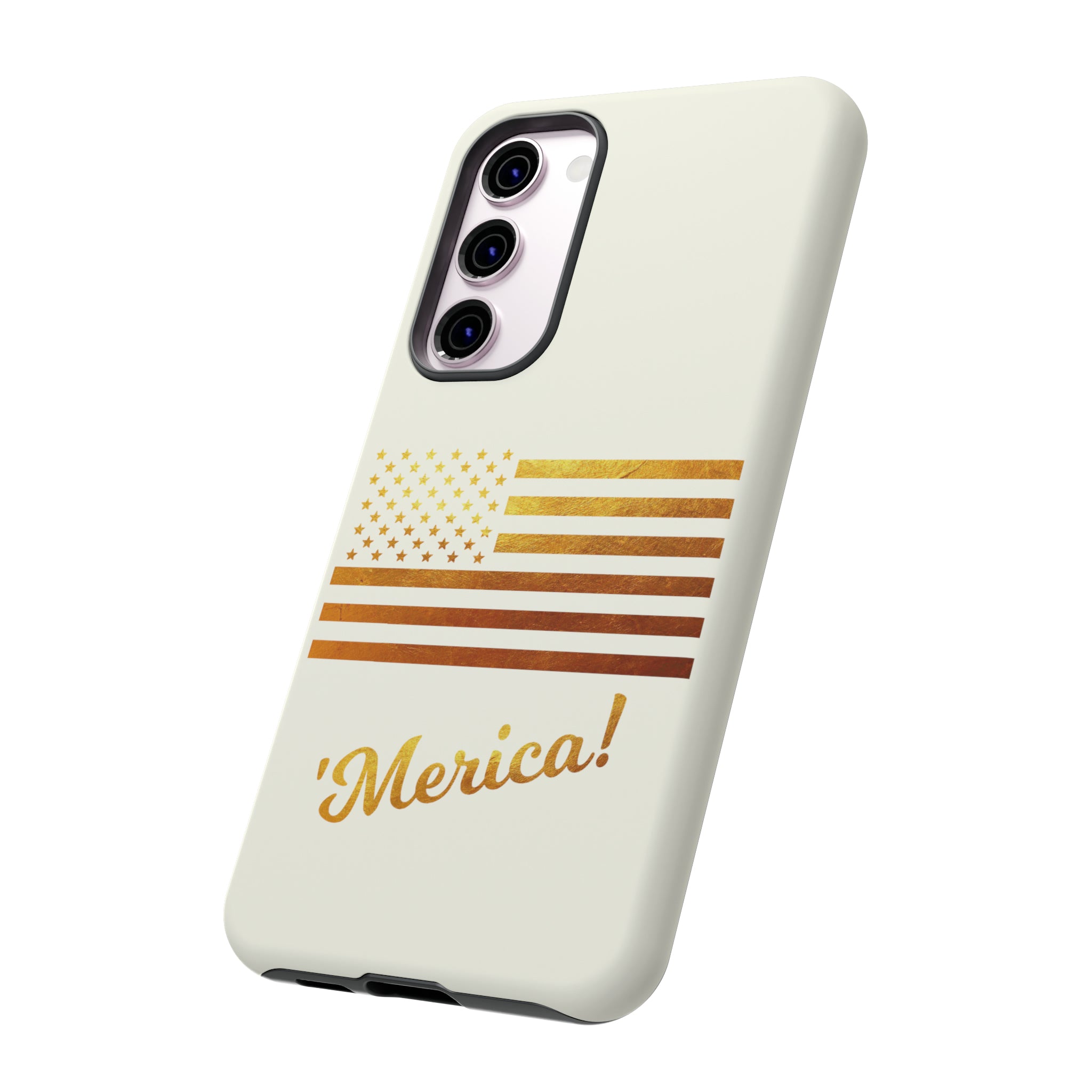 The Ultimate 'Merica and American Flag in Gold Leaf Limited Edition Tough Cases