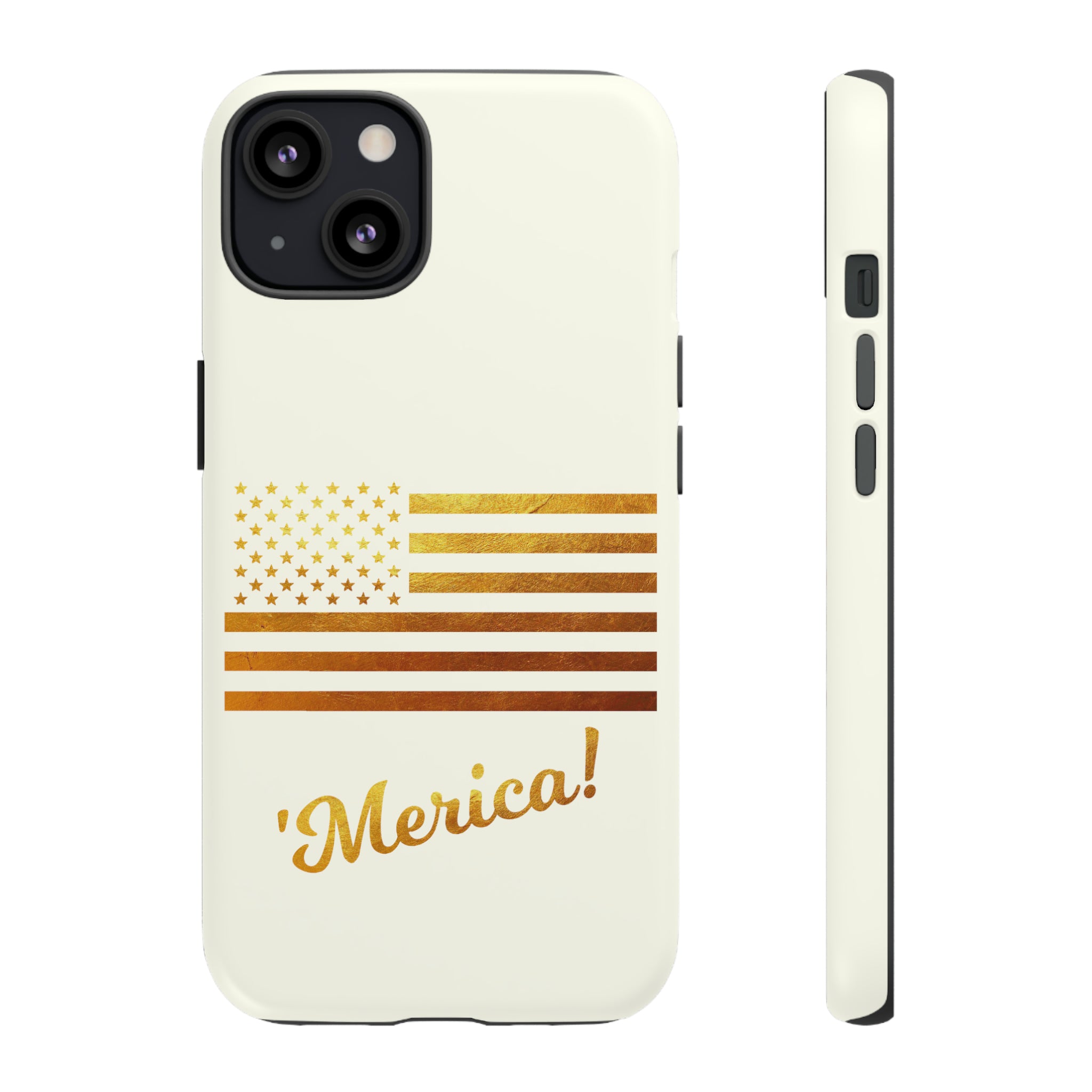 The Ultimate 'Merica and American Flag in Gold Leaf Limited Edition Tough Cases