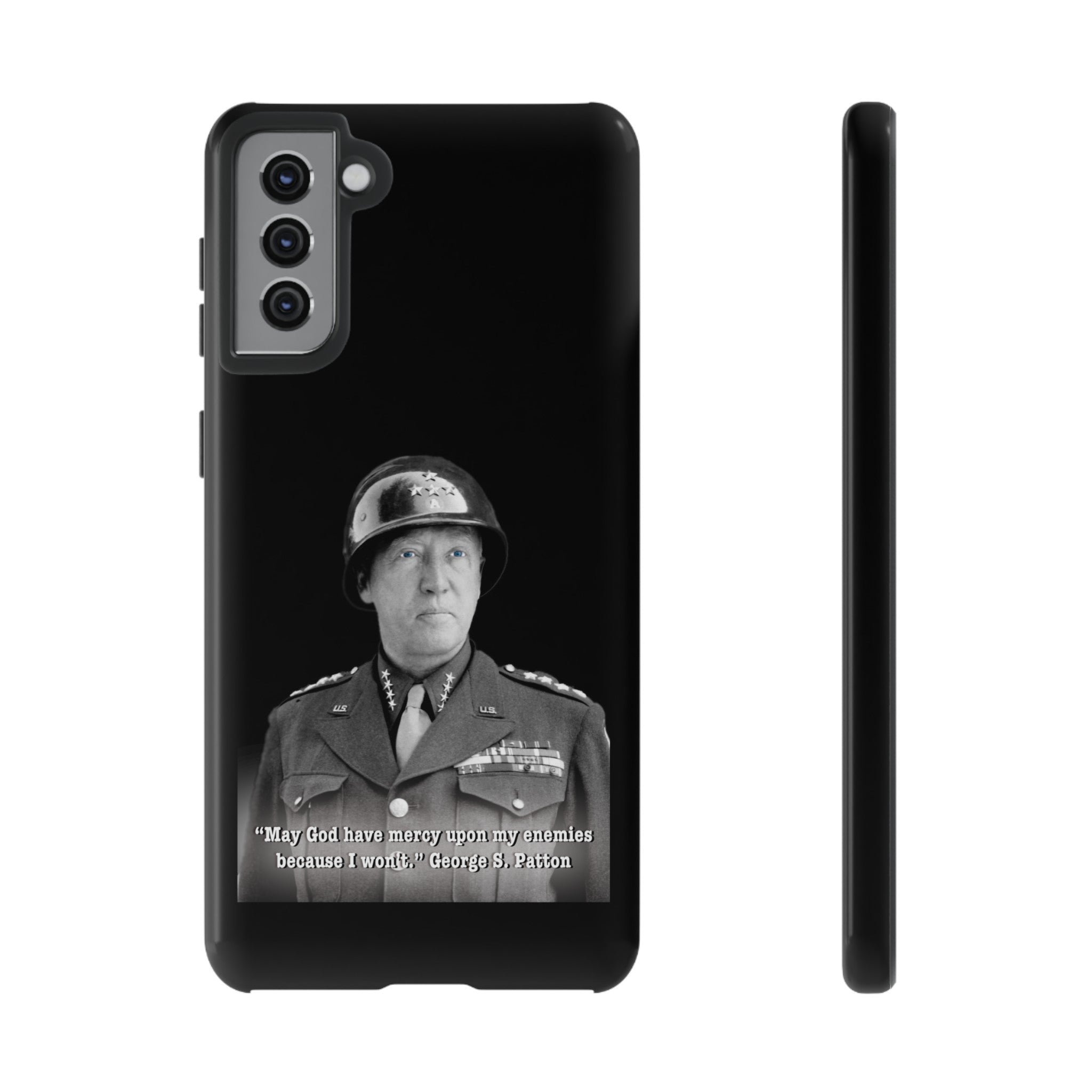 George S. Patton Jr. Tough Cases Black & White