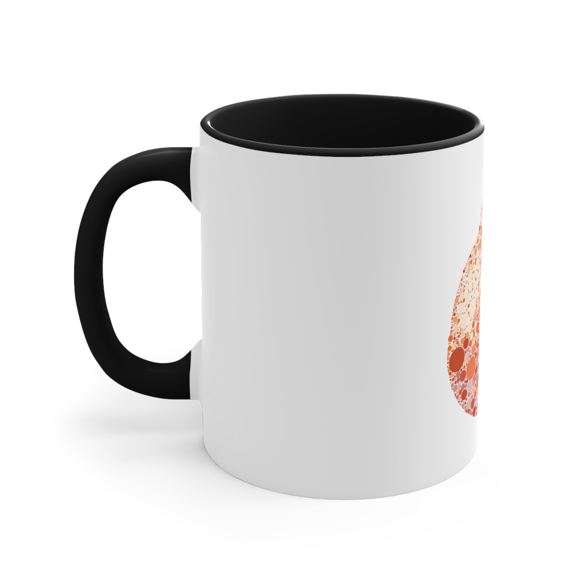 Ishihara Tangelo Fruit Abstract Artwork  Accent Coffee Mug, 11oz