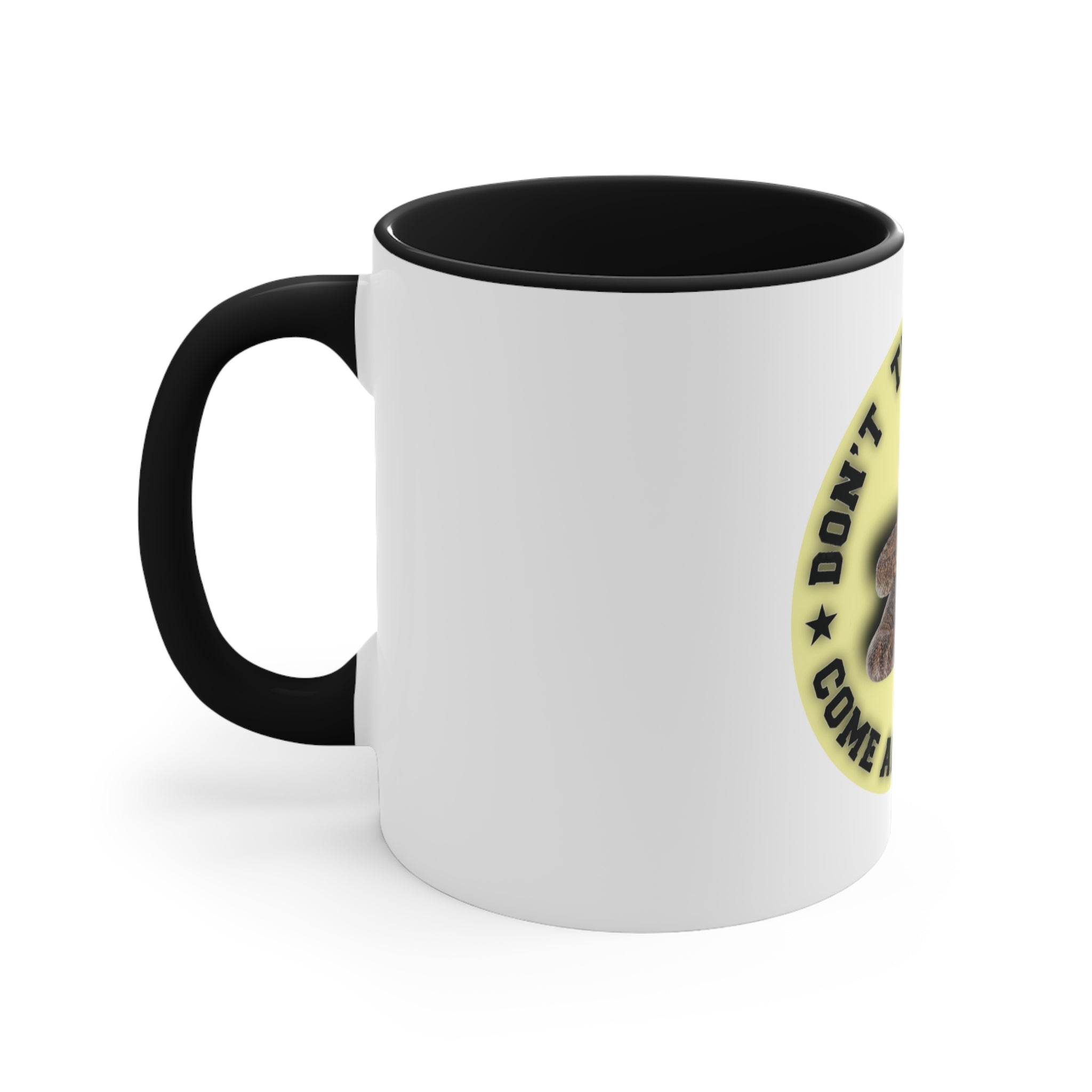 Don't Tread on Me Gadsden Flag Accent Coffee Mug, 11oz