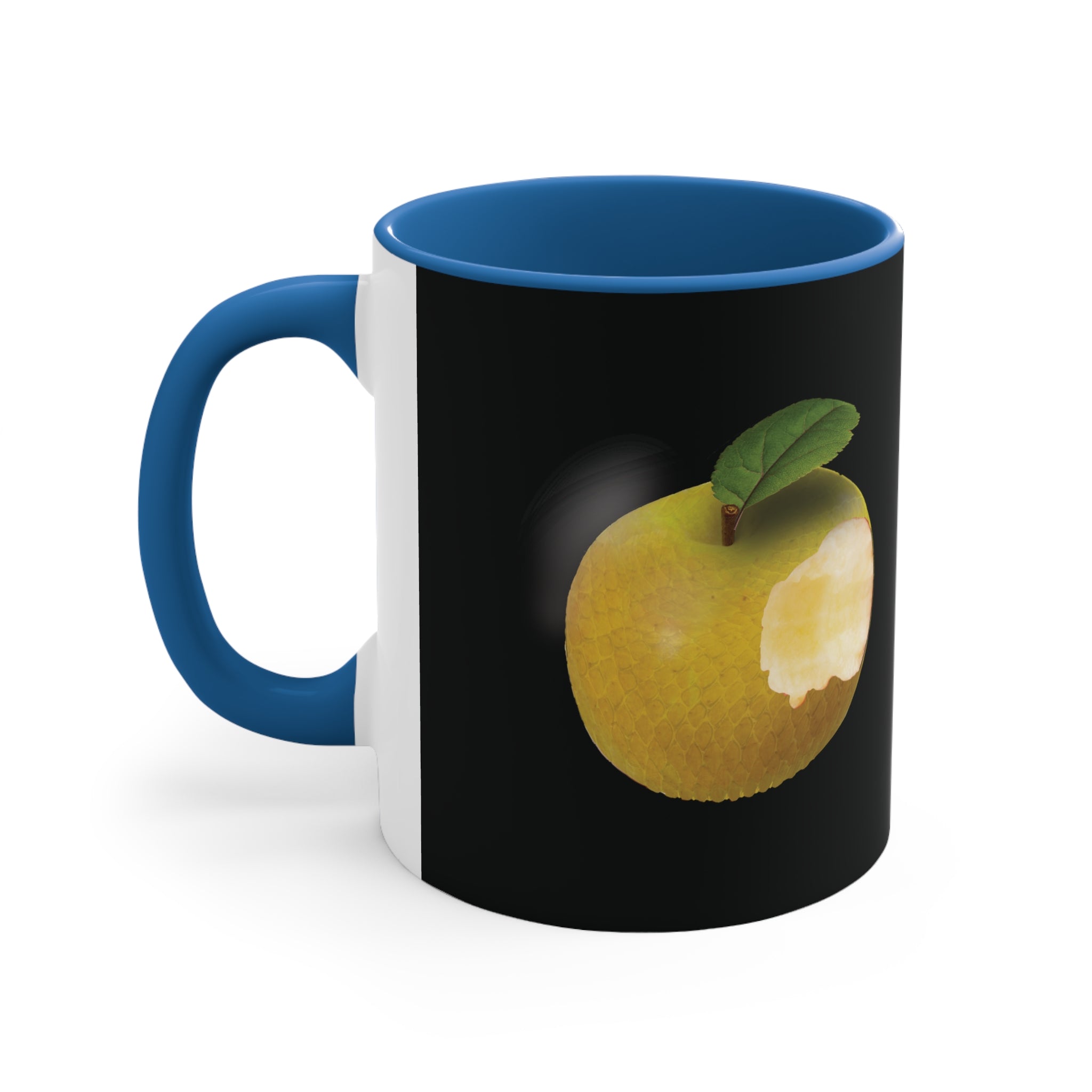 The Adam and Eve Apple: Original Sin Series Accent Coffee Mug, 11oz