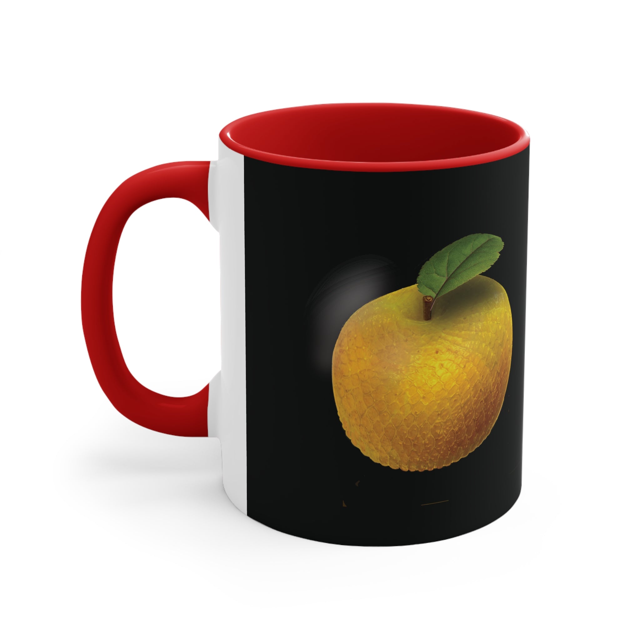 The Adam and Eve Apple: Original Sin Series Accent Coffee Mug, 11oz