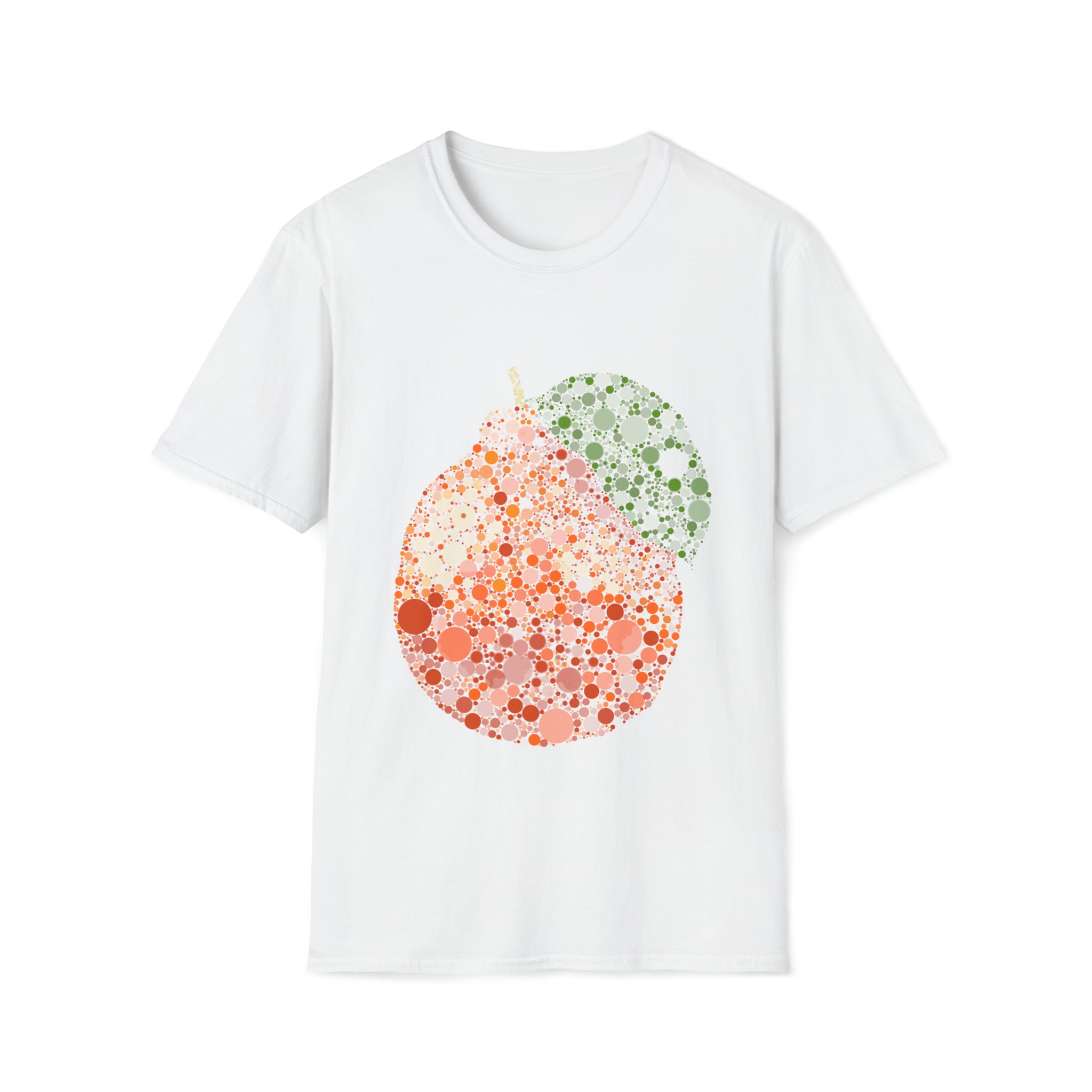 Ishihara Tangelo Fruit Abstract Artwork T-shirt