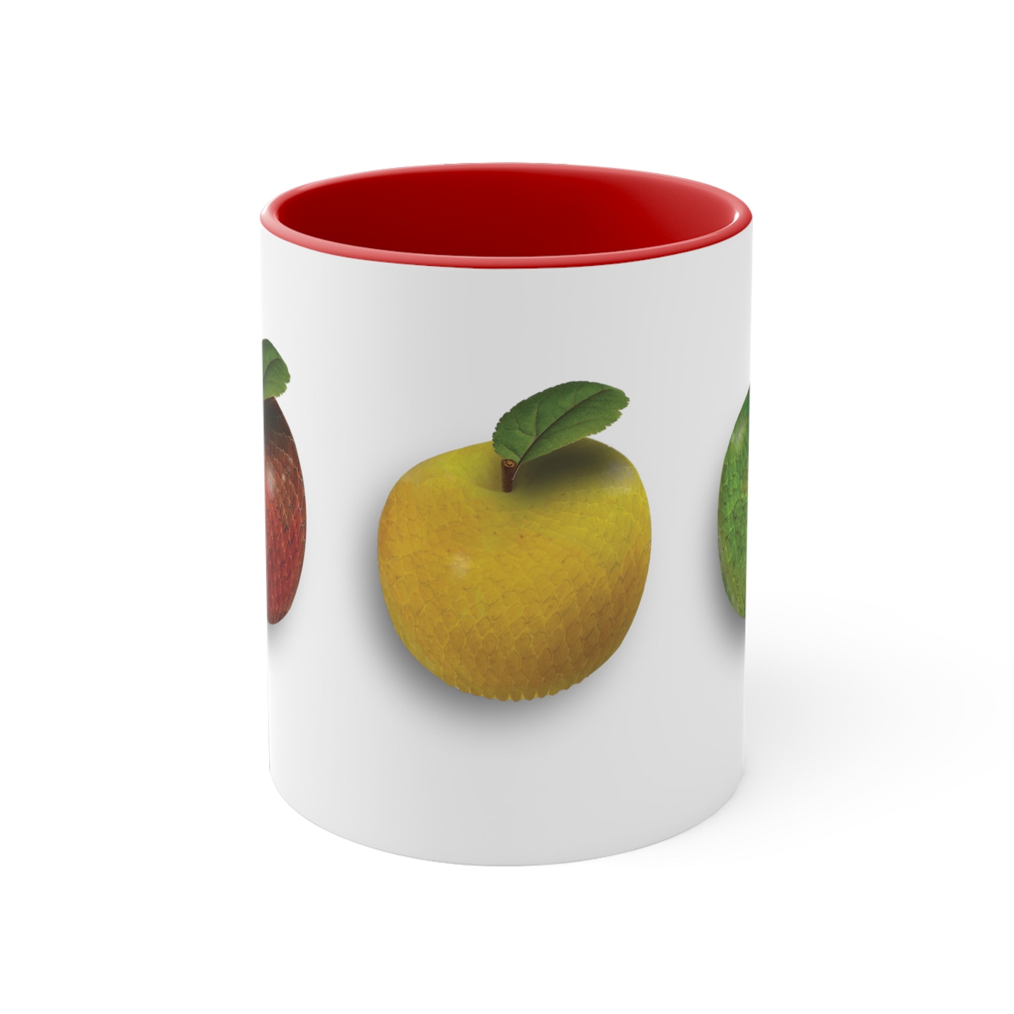 The Adam and Eve Apple: Original Sin Series Accent Coffee Mug, 11oz