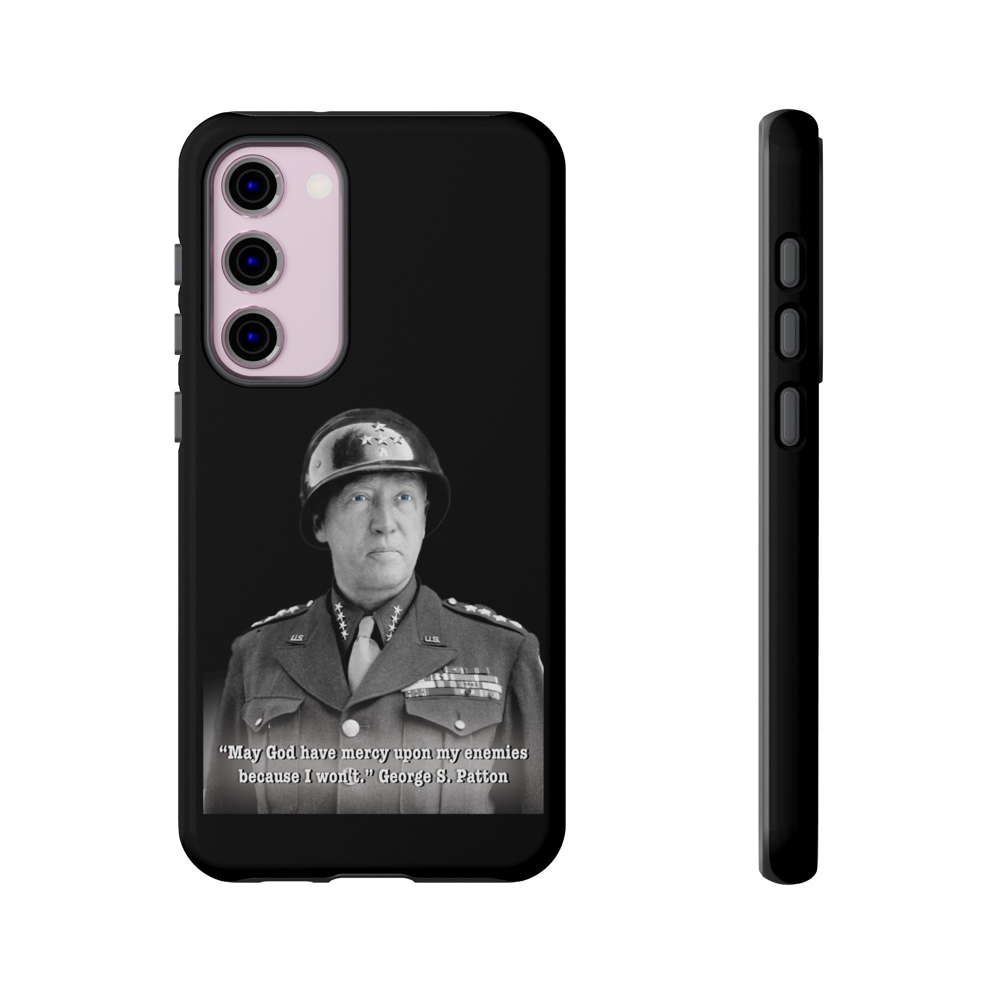 George S. Patton Jr. Tough Cases Black & White