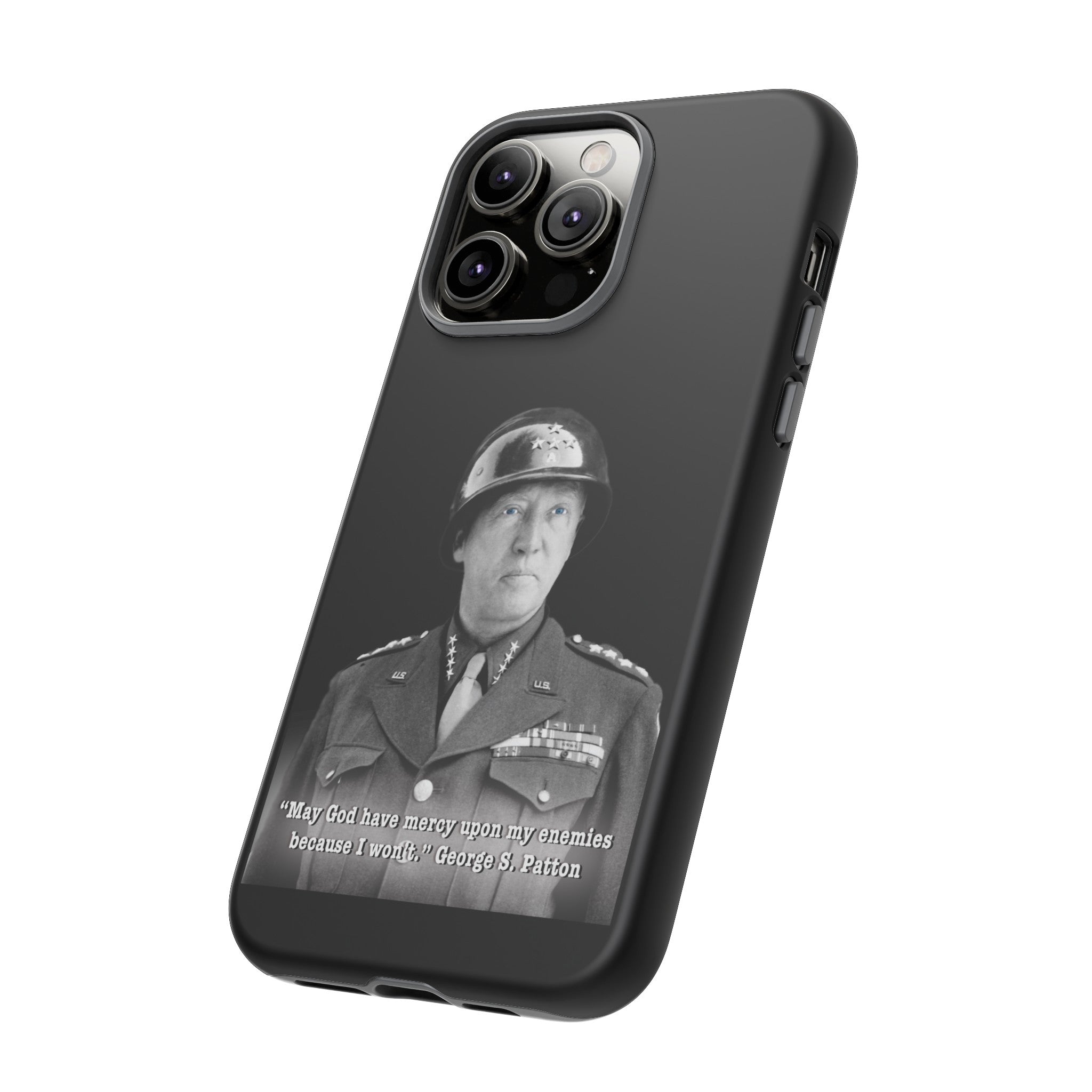 George S. Patton Jr. Tough Cases Black & White