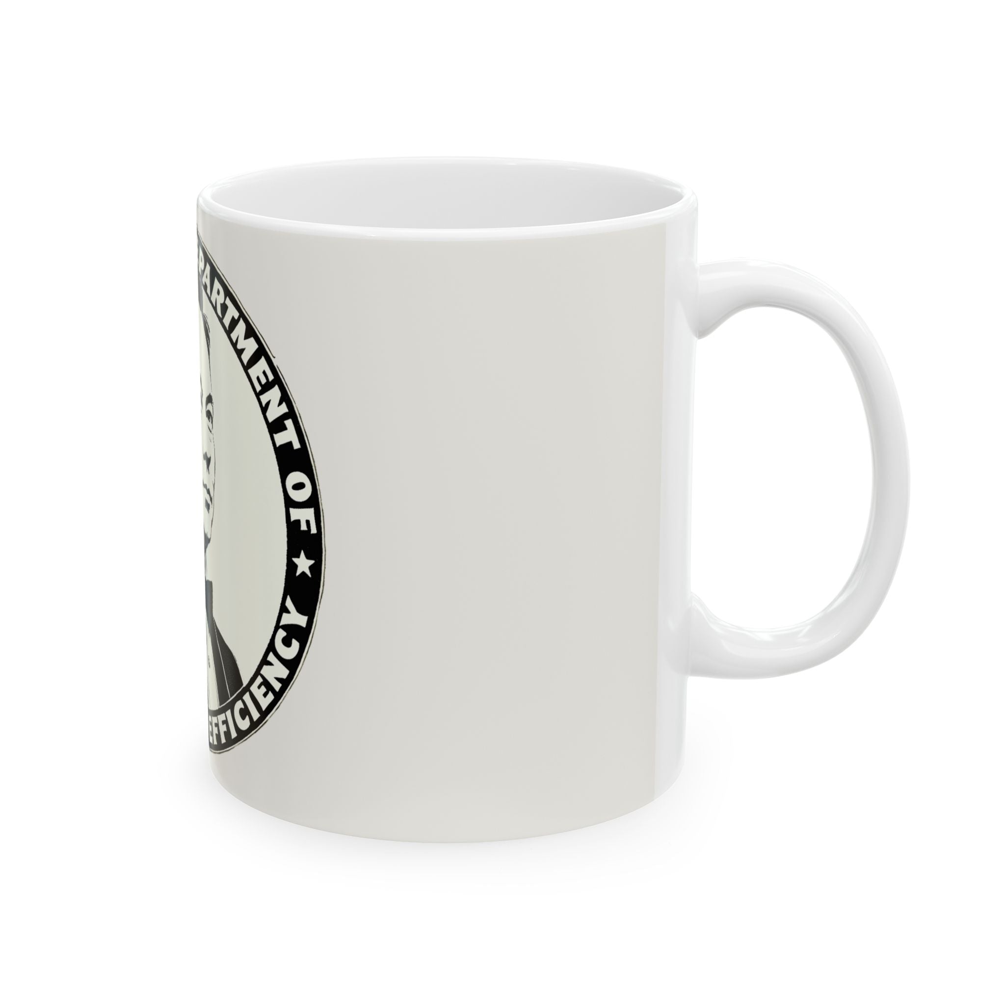 US DOGE Elon Musk Ceramic Mug, (11oz, 15oz)