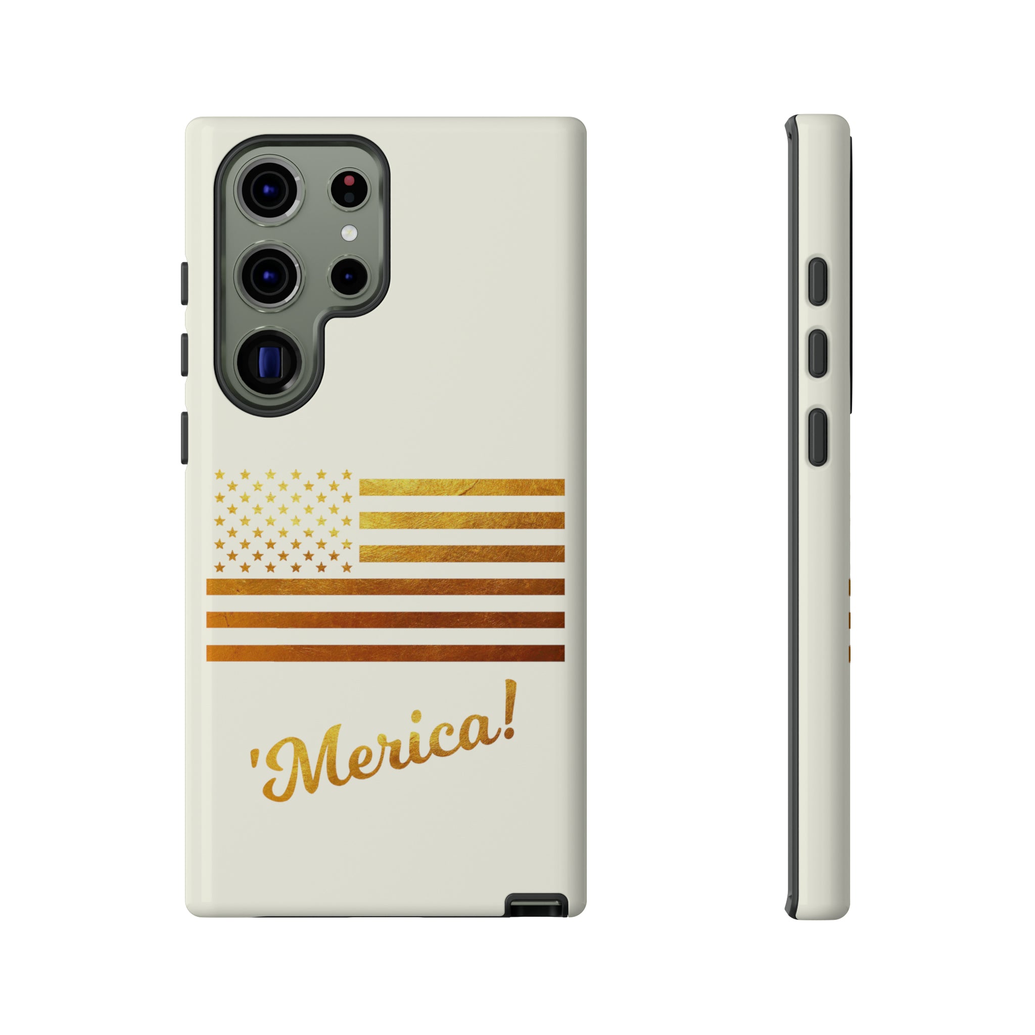 The Ultimate 'Merica and American Flag in Gold Leaf Limited Edition Tough Cases