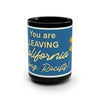 Funny California Exodus Accent Coffee Mug, 15oz