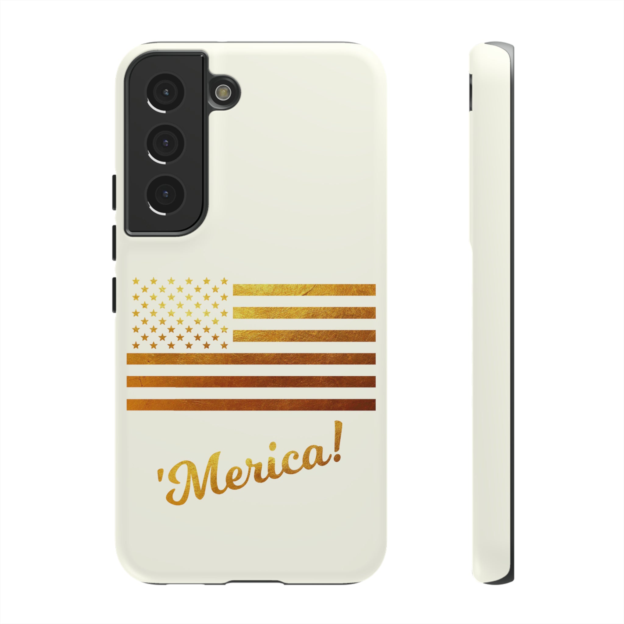 The Ultimate 'Merica and American Flag in Gold Leaf Limited Edition Tough Cases