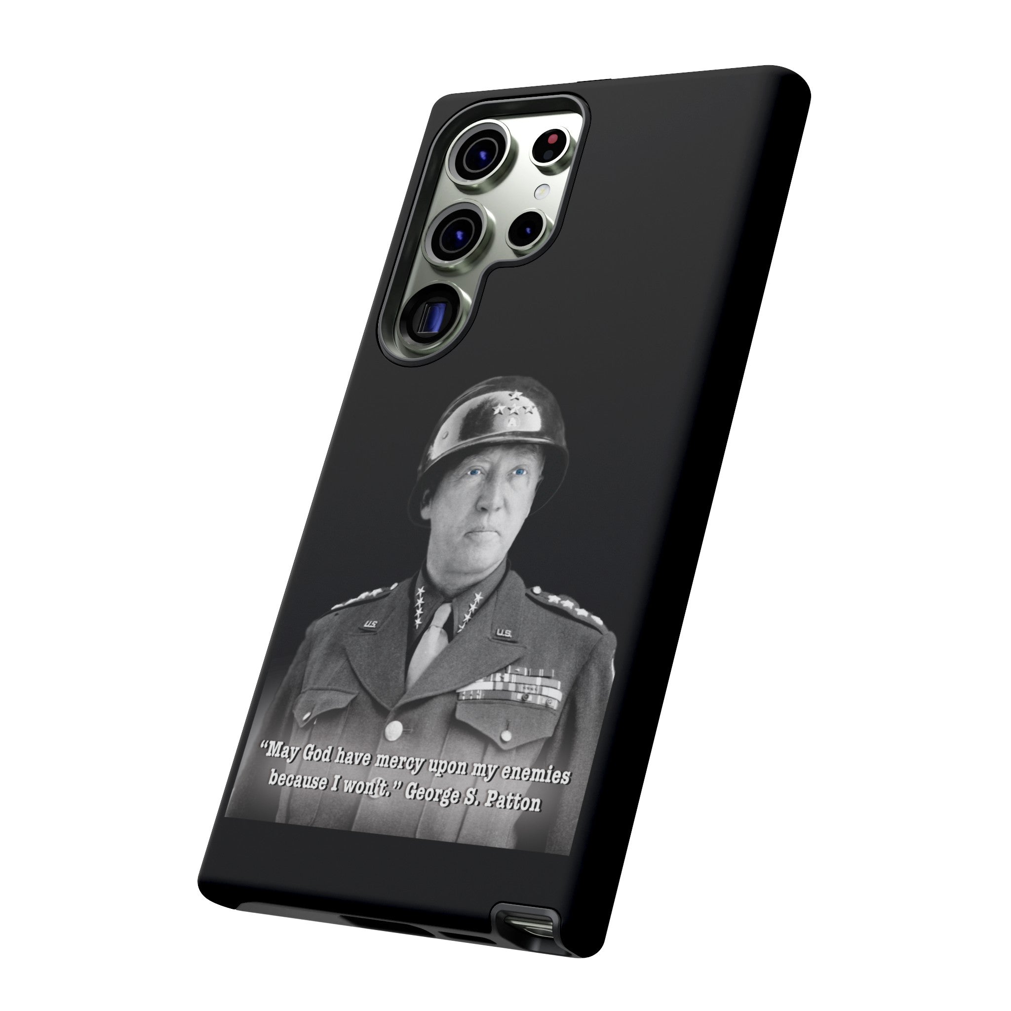 George S. Patton Jr. Tough Cases Black & White